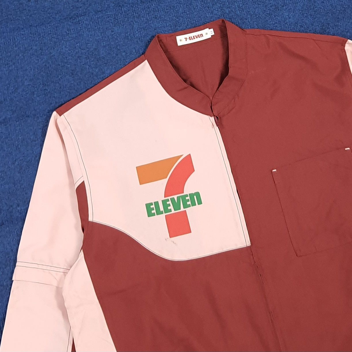 Japanese Brand Vintage 7 Eleven Japan Staff Uniform Work Jacket C299N34 Size US L / EU 52-54 / 3 - 2 Thumbnail