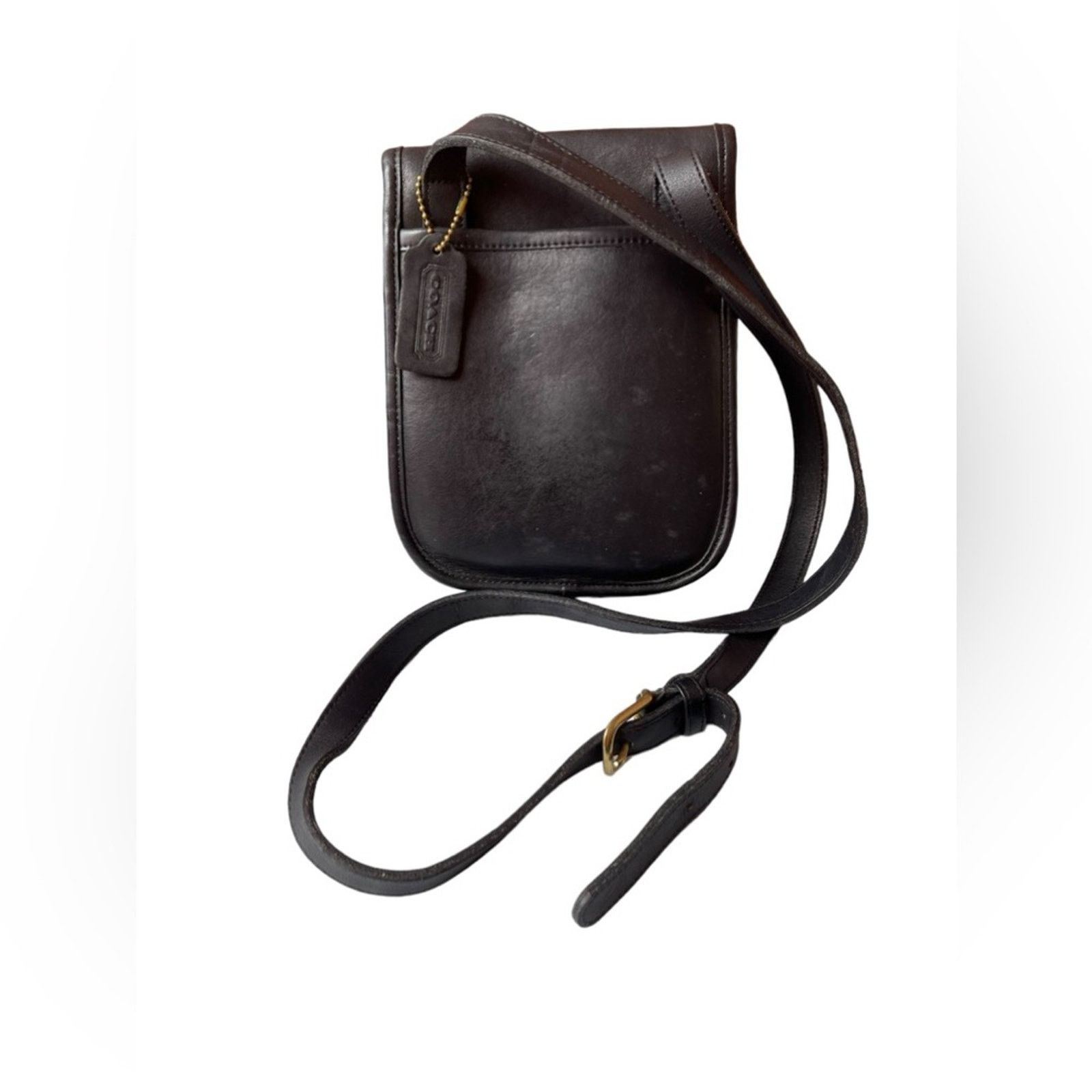 Coach Vintage Coach #9978 Sidepack Scooter Crossbody Bag. Size ONE SIZE - 6 Thumbnail