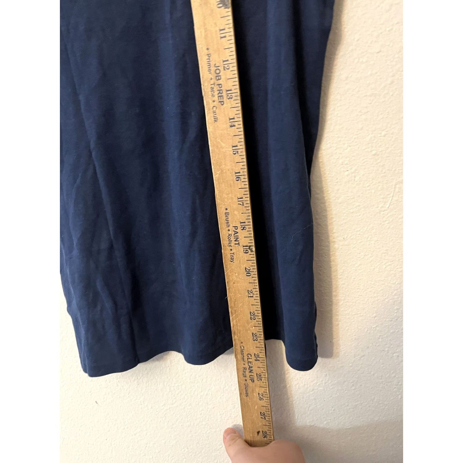 Old Navy Old Navy T-Shirt Women’s Small Navy Blue Solid Short Sleeve Crew Neck Tee Size S / US 4 / IT 40 - 5 Thumbnail