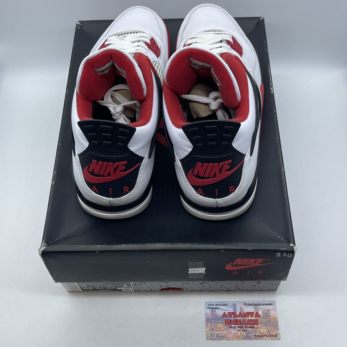 Jordan Brand Air Jordan 4 fire red Size US 13 / EU 46 - 6 Thumbnail