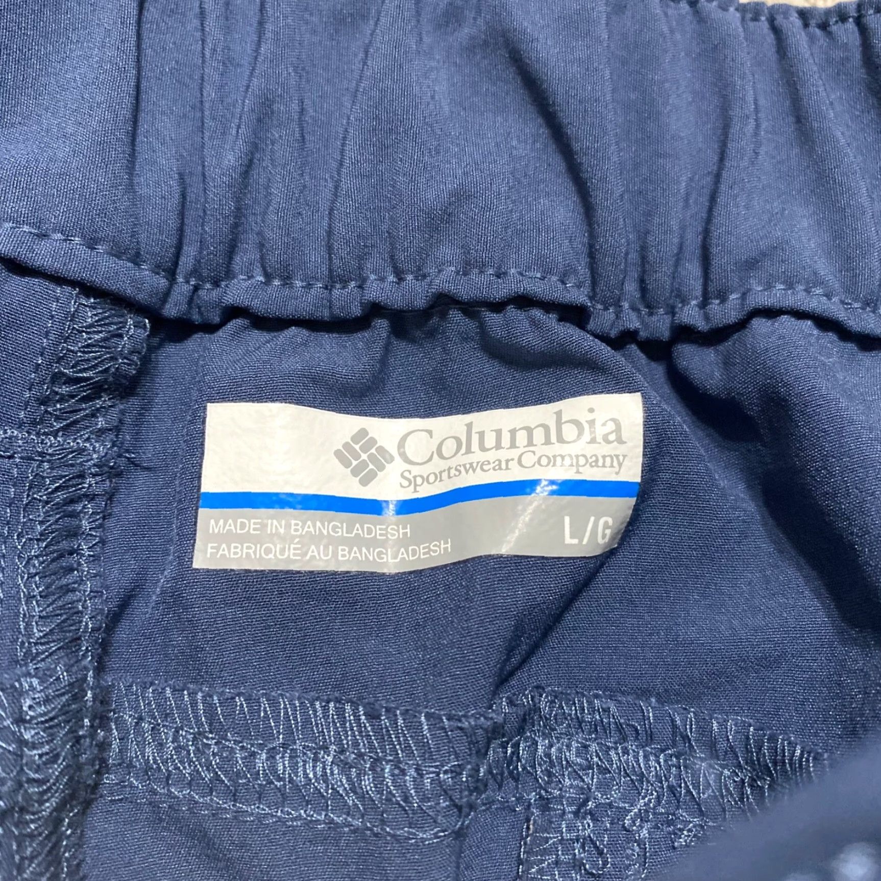 Vintage Columbia Mens Short Large Blue Cargo Inseam 9" Outdoor Hiking Pockets Mid Rise Size US 33 - 3 Thumbnail