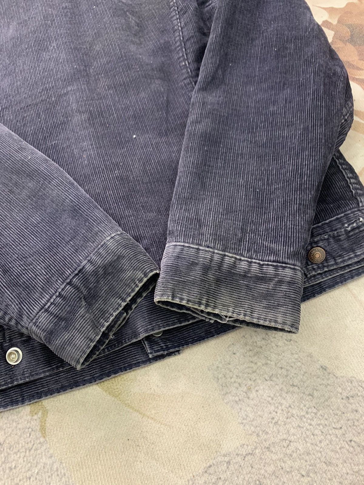 Levi's Vtg Levis Corduroi Sherpa Jacket Made in Usa Size US M / EU 48-50 / 2 - 11 Thumbnail