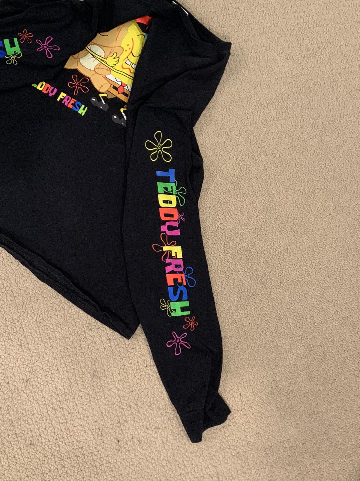 Nickelodeon × Teddy Fresh Teddy Fresh X SpongeBob Teddy Bear Long Sleeve Tshirt Size US XL / EU 56 / 4 - 4 Thumbnail