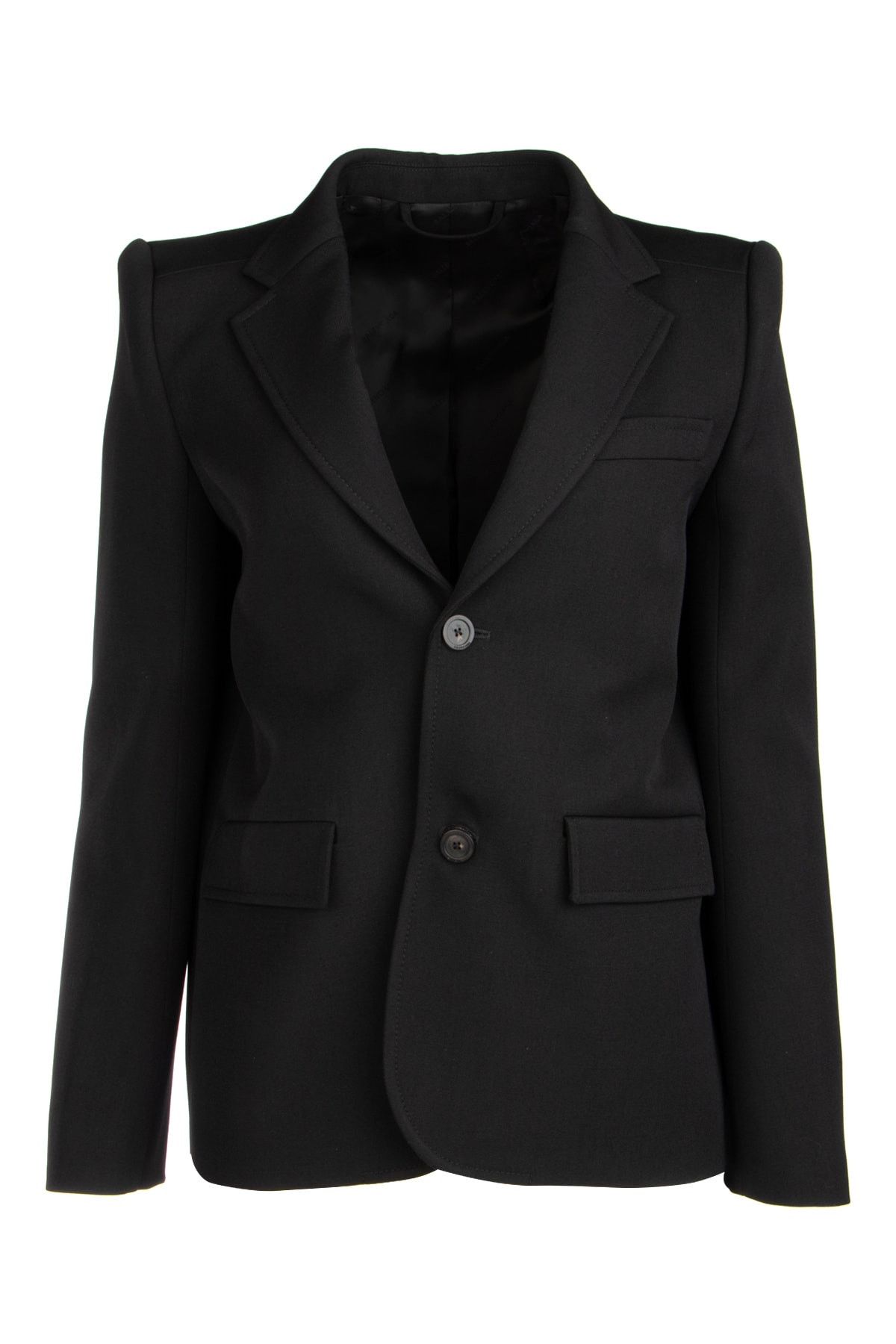 Balenciaga Black Barathea Oversize Cinched Blazer | Grailed