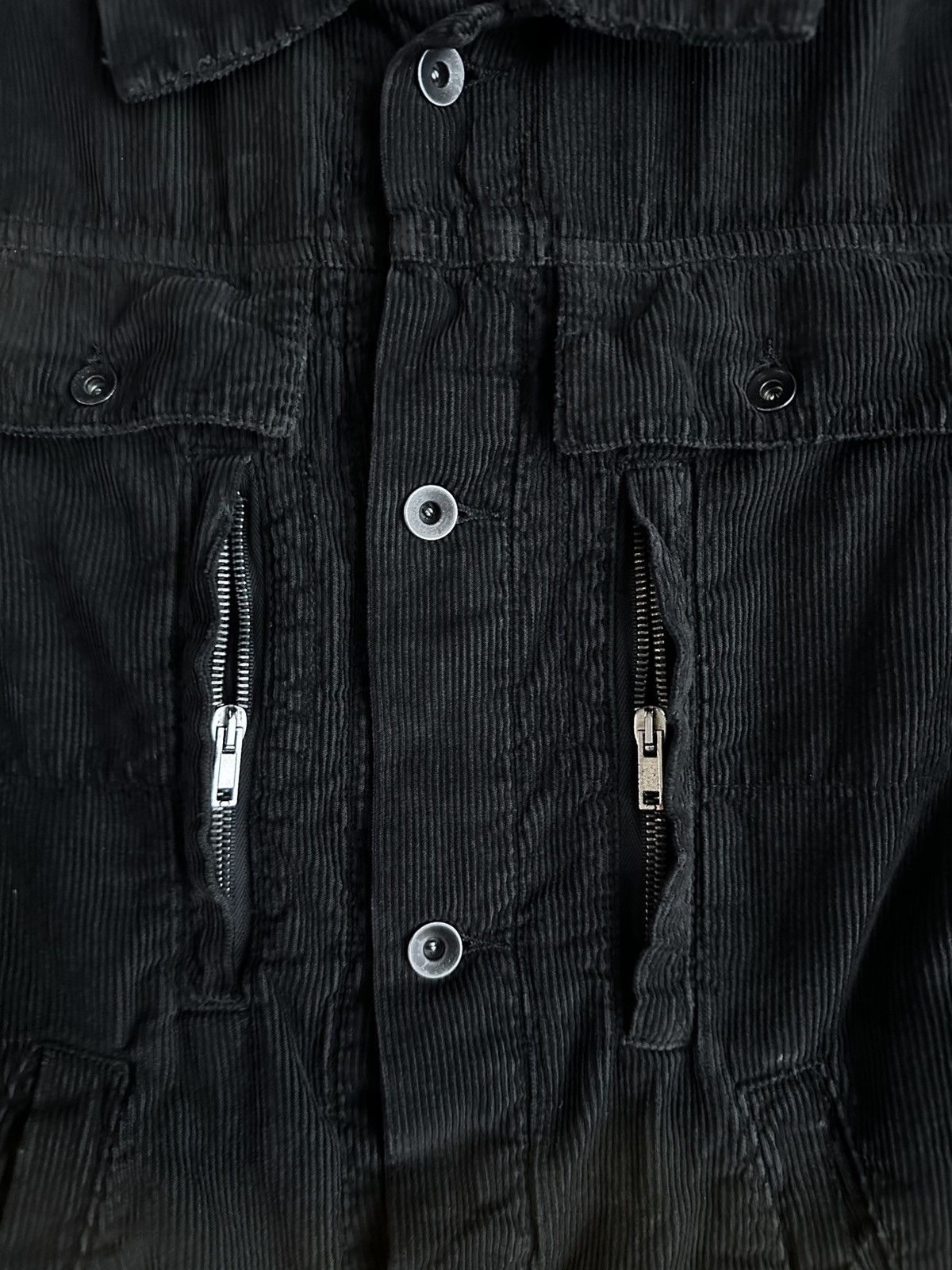 Rick Owens RICK OWENS ARCHIVE TRUCKER JACKET CORDUROY FW07 EXPLODER Size US M / EU 48-50 / 2 - 6 Thumbnail