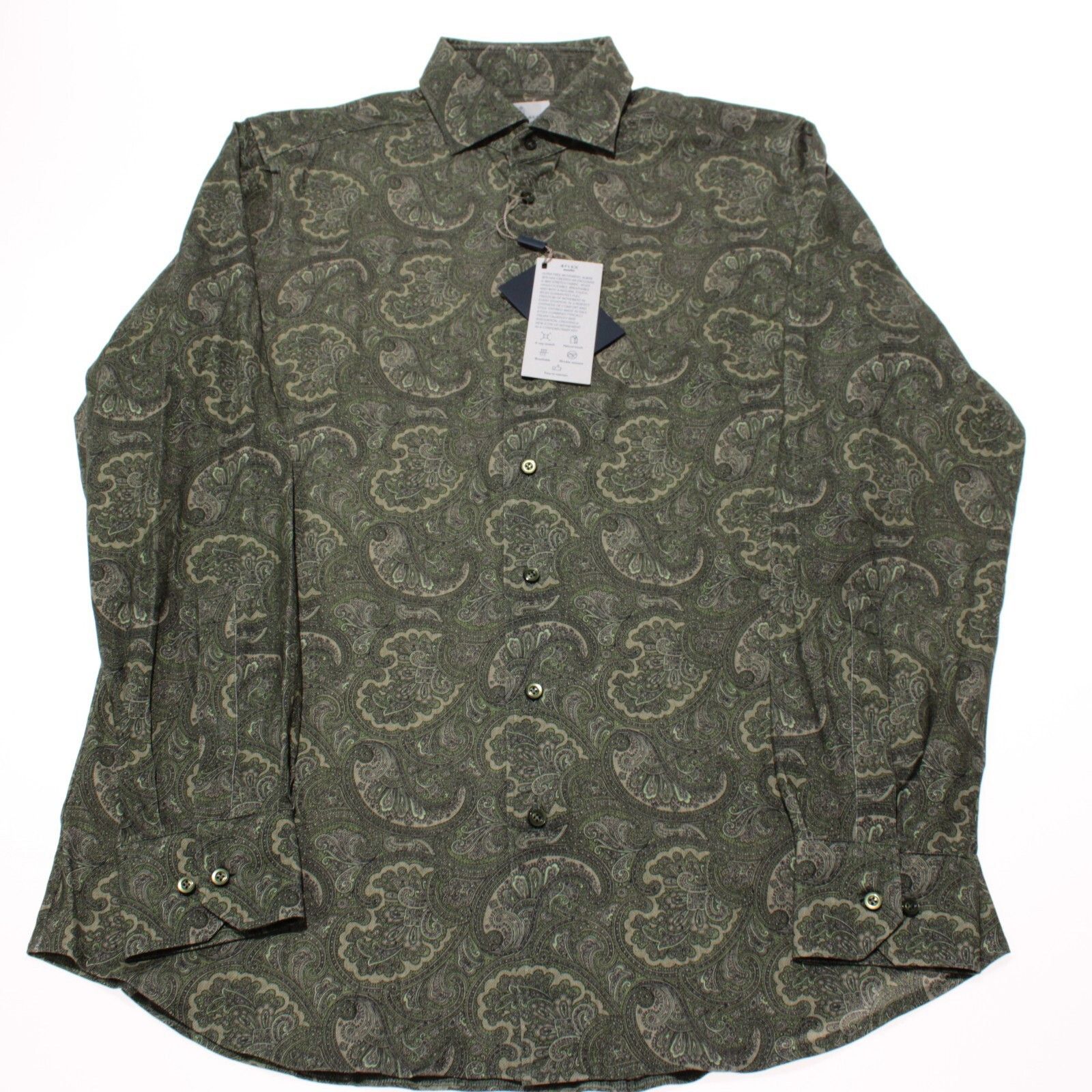 Other Emanuel Berg New with tags Shirt Size L US In Green Size US L / EU 52-54 / 3 - 3 Thumbnail