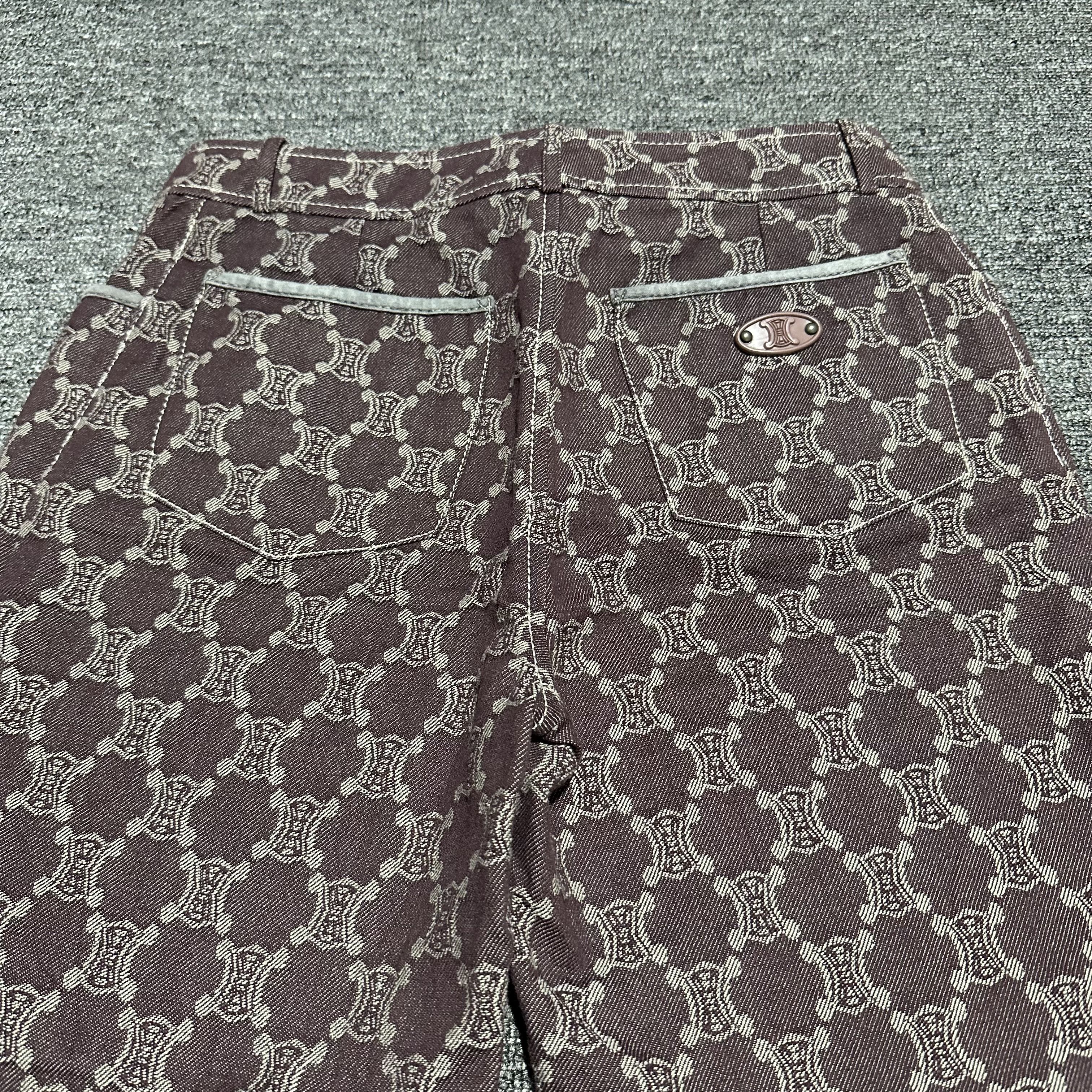 Celine Celine Monogram Denim Pants Size US 29 - 4 Thumbnail