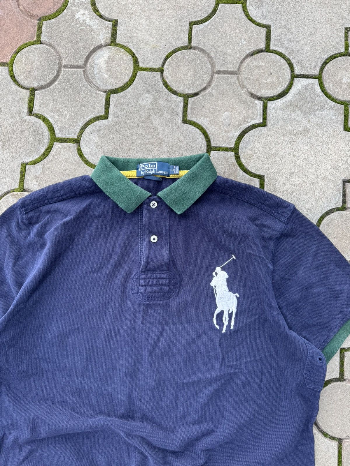 Vintage Vintage Ralph Lauren Big Pony Polo Chief Keef Y2K USA Size US L / EU 52-54 / 3 - 3 Thumbnail