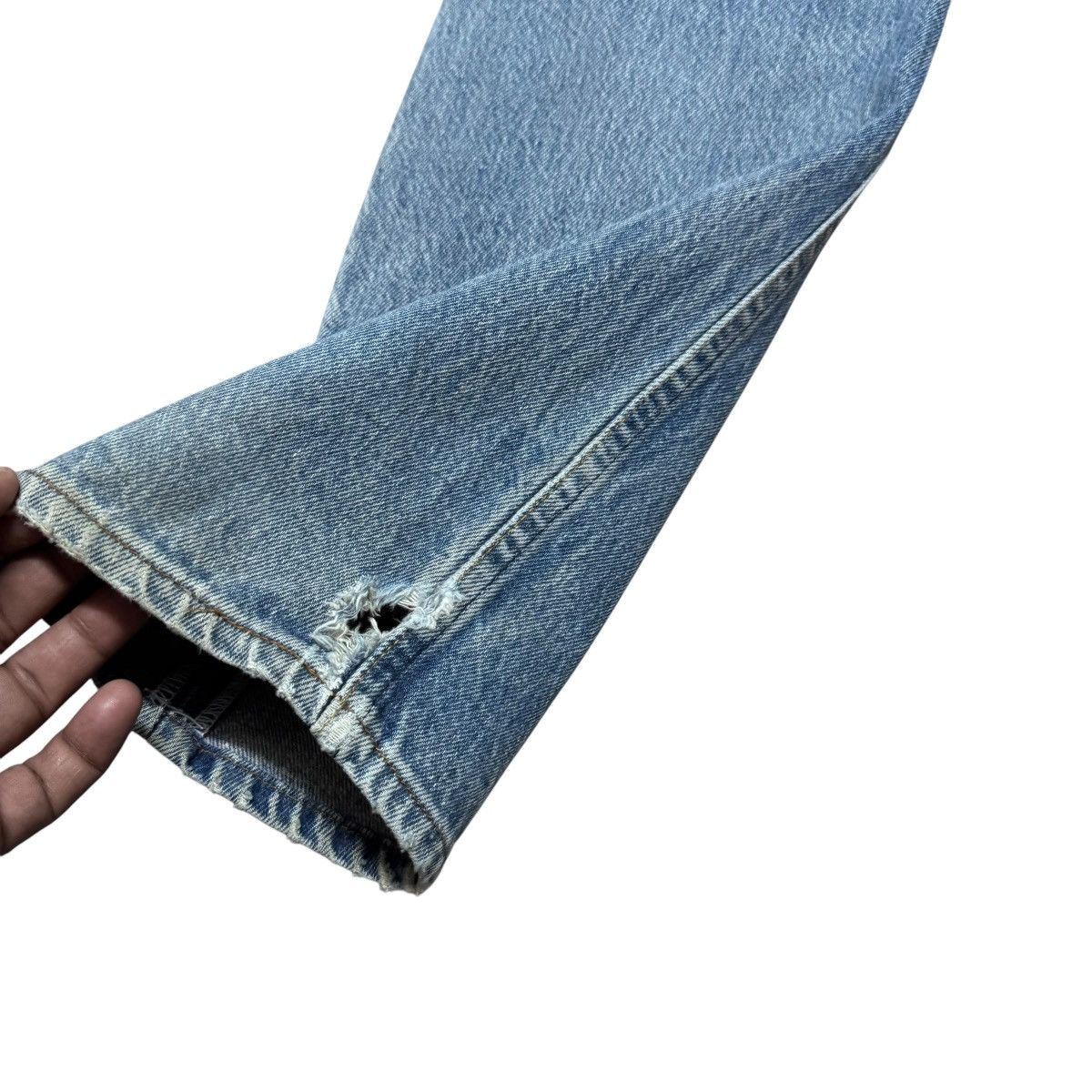 Levi's Vintage 80s Levis 501 Distressed Jeans Size US 29 - 15 Thumbnail