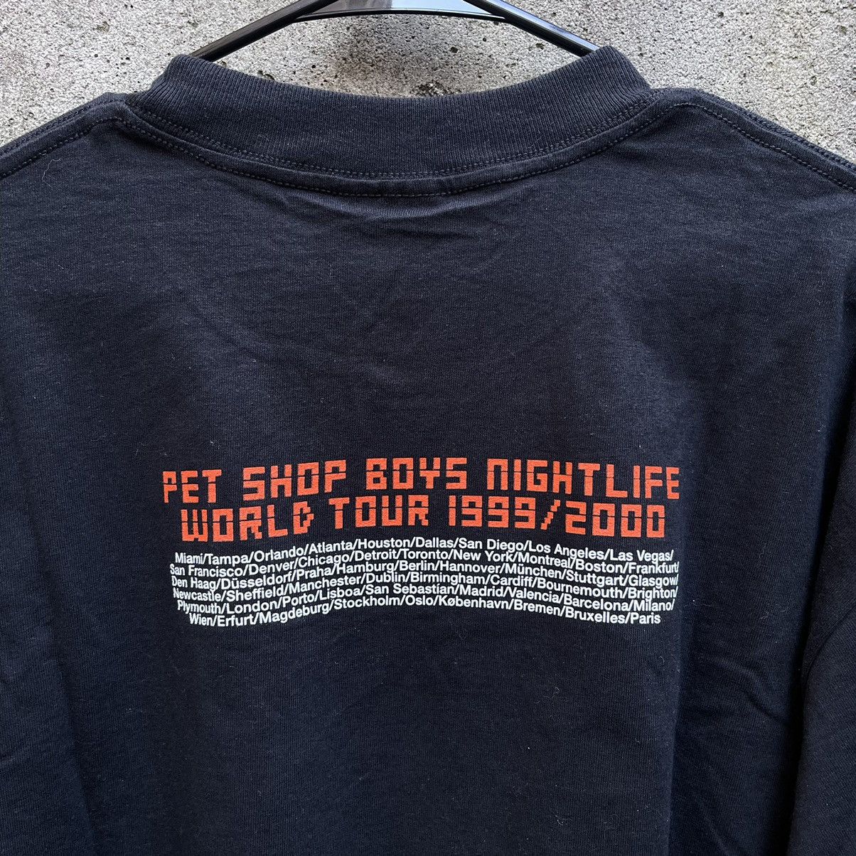 Band Tees × Vintage Vintage 1999/2000 Pet Shop Boys Nightlife World Tour Shirt Size US XL / EU 56 / 4 - 2 Thumbnail