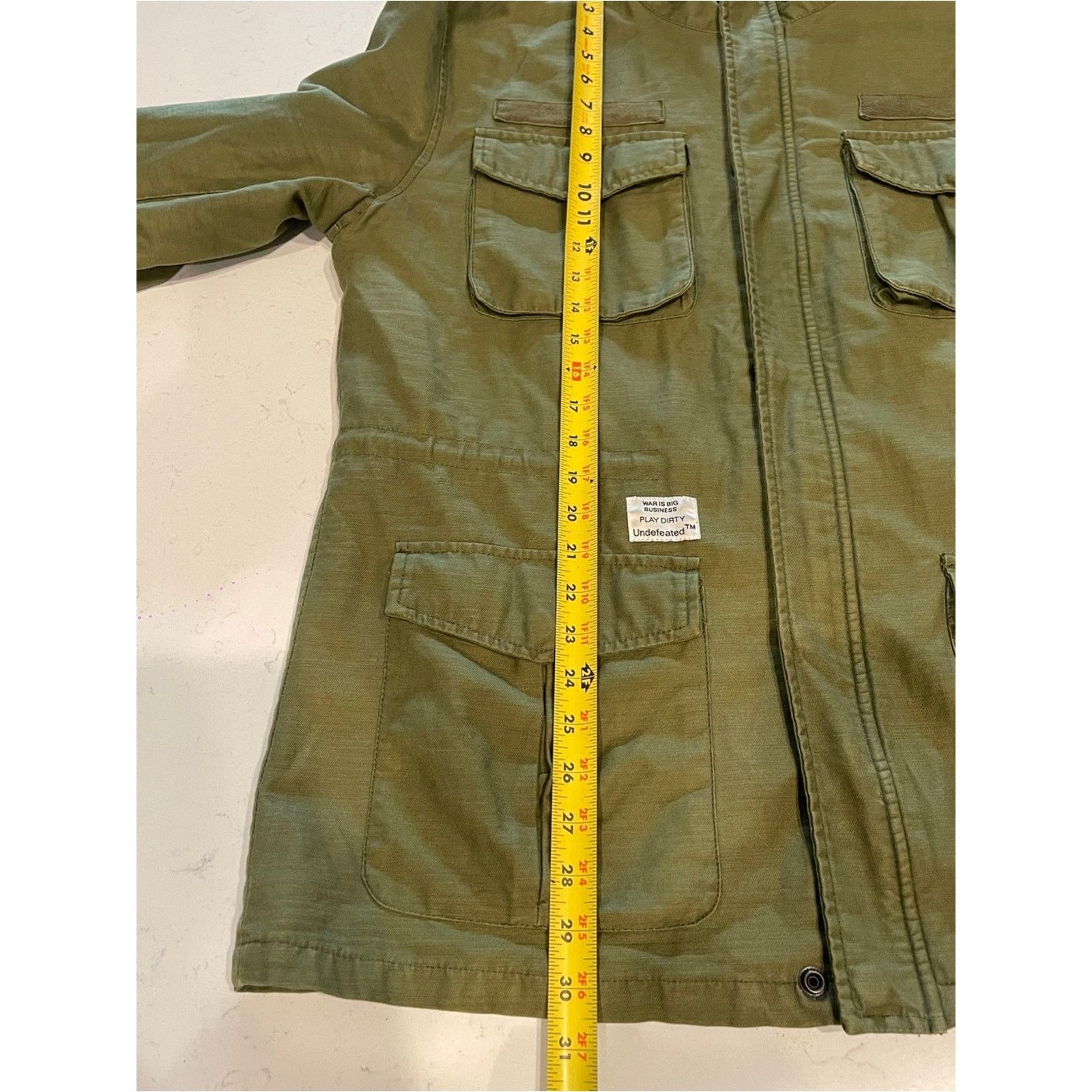 Undefeated Undefeated COMBAT M65 jacket in olive Sz:L Size US L / EU 52-54 / 3 - 9 Thumbnail