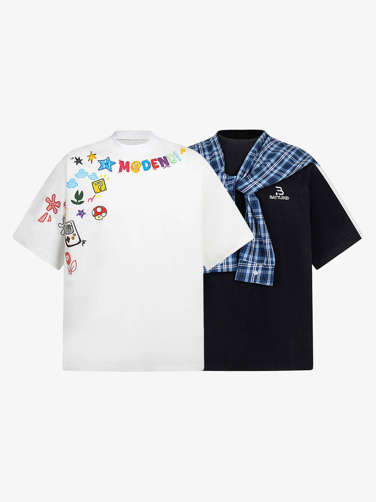 Other Plaid Unisex T-Shirt Set Size US M / EU 48-50 / 2 - 4 Thumbnail
