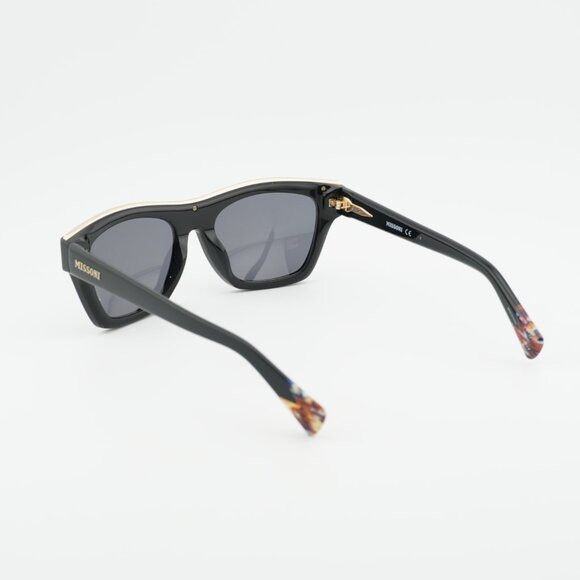 Missoni Missoni MIS 0067/S 0807 IR Sunglasses Black Cat Eye Frame Size ONE SIZE - 6 Thumbnail