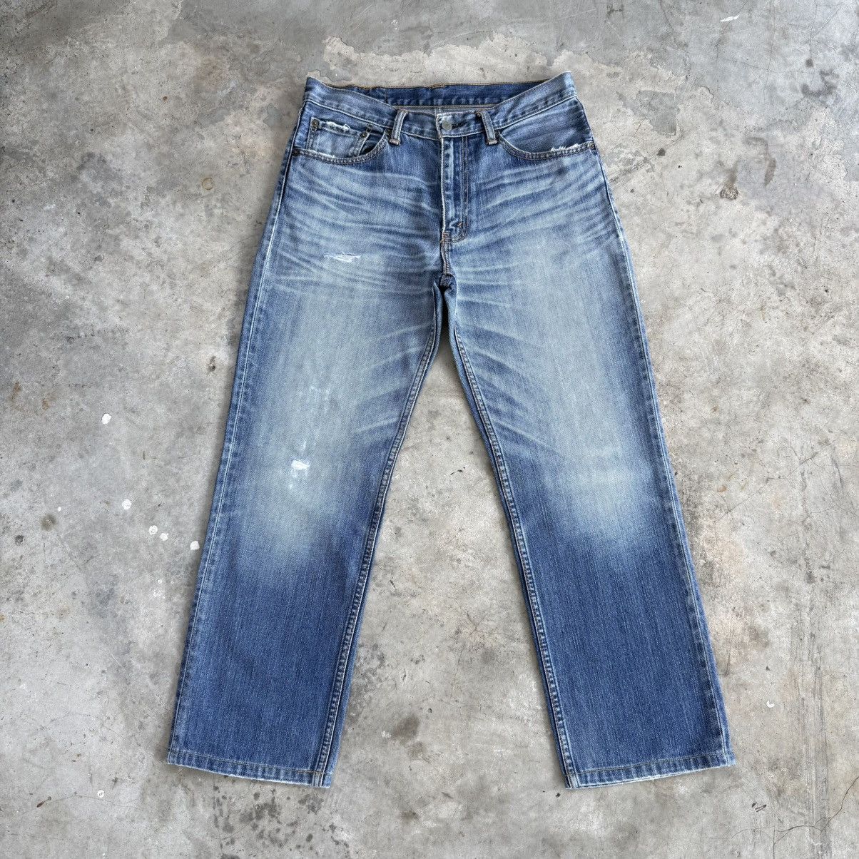 Levi's Vintage Clothing W32x27.5 Vintage Levi's 702 Faded Denim Jean Pants Size US 32 / EU 48 - 2 Thumbnail
