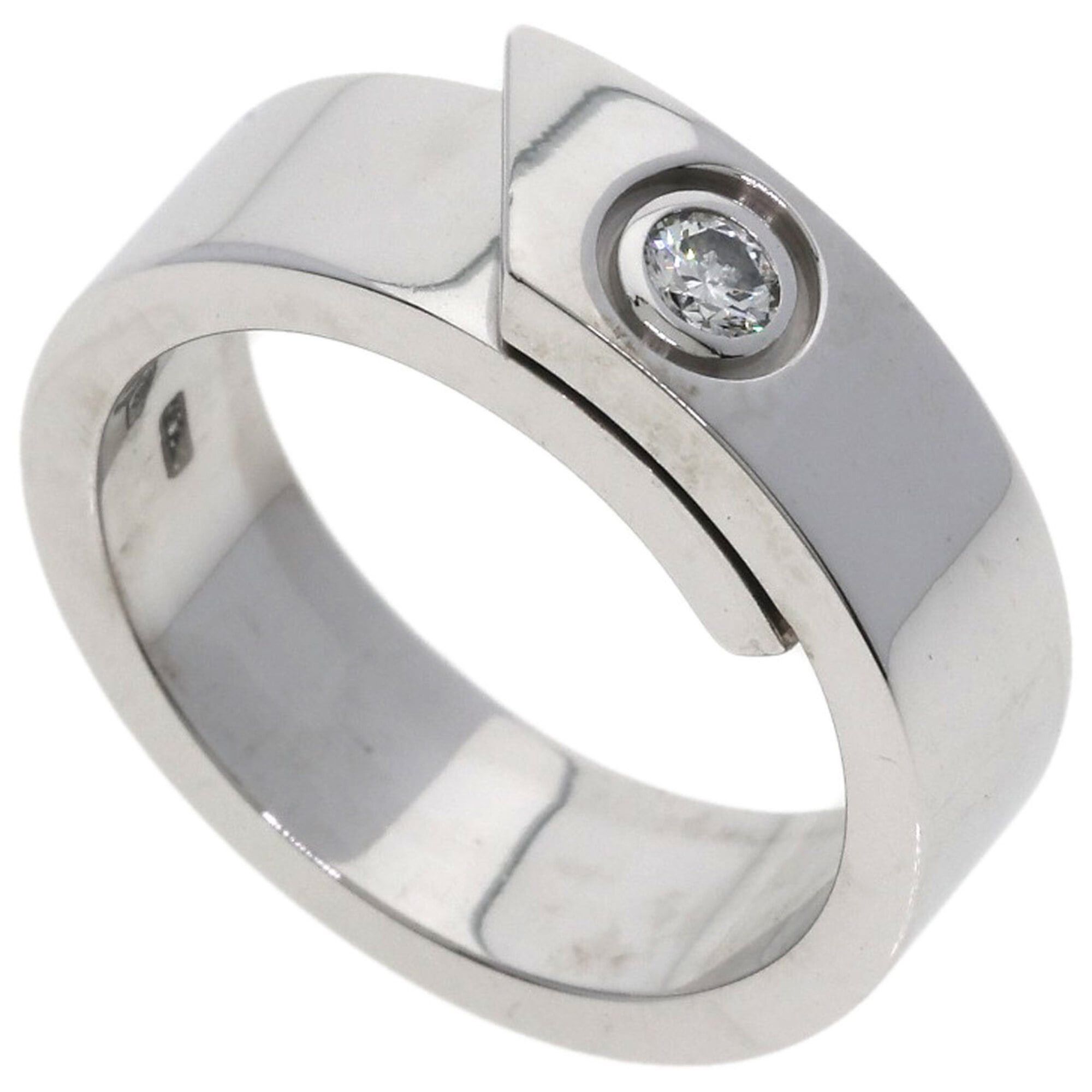 Cartier Cartier Anniversary Diamond Ring #50, 18K White Gold, Women's. Size ONE SIZE - 1 Thumbnail