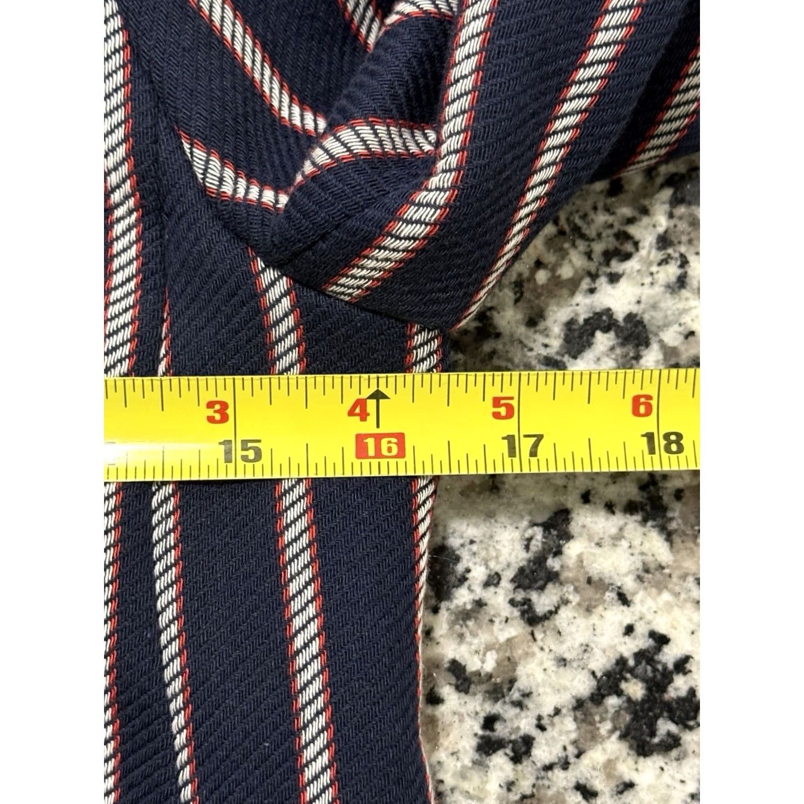 Banana Republic Banana Republic Blazer Womens Sz 0 Striped Bow Neck Zip NWT 68 Suit Size XS / US 0-2 / IT 36-38 - 5 Thumbnail