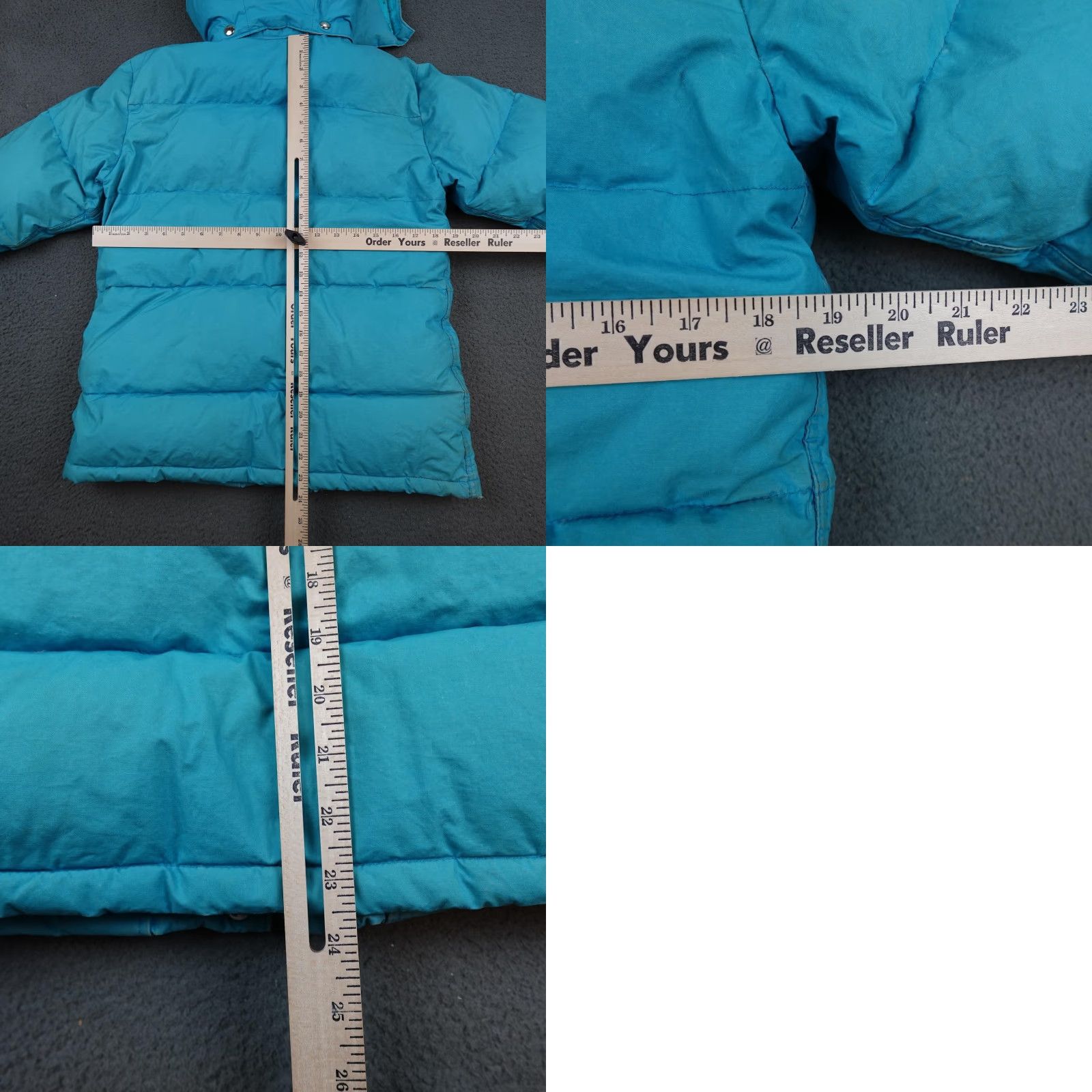 The North Face VINTAGE The North Face Windy Pass Jacket Womens Medium Blue Down Puffer Hooded USA 90s Size M / US 6-8 / IT 42-44 - 9 Thumbnail