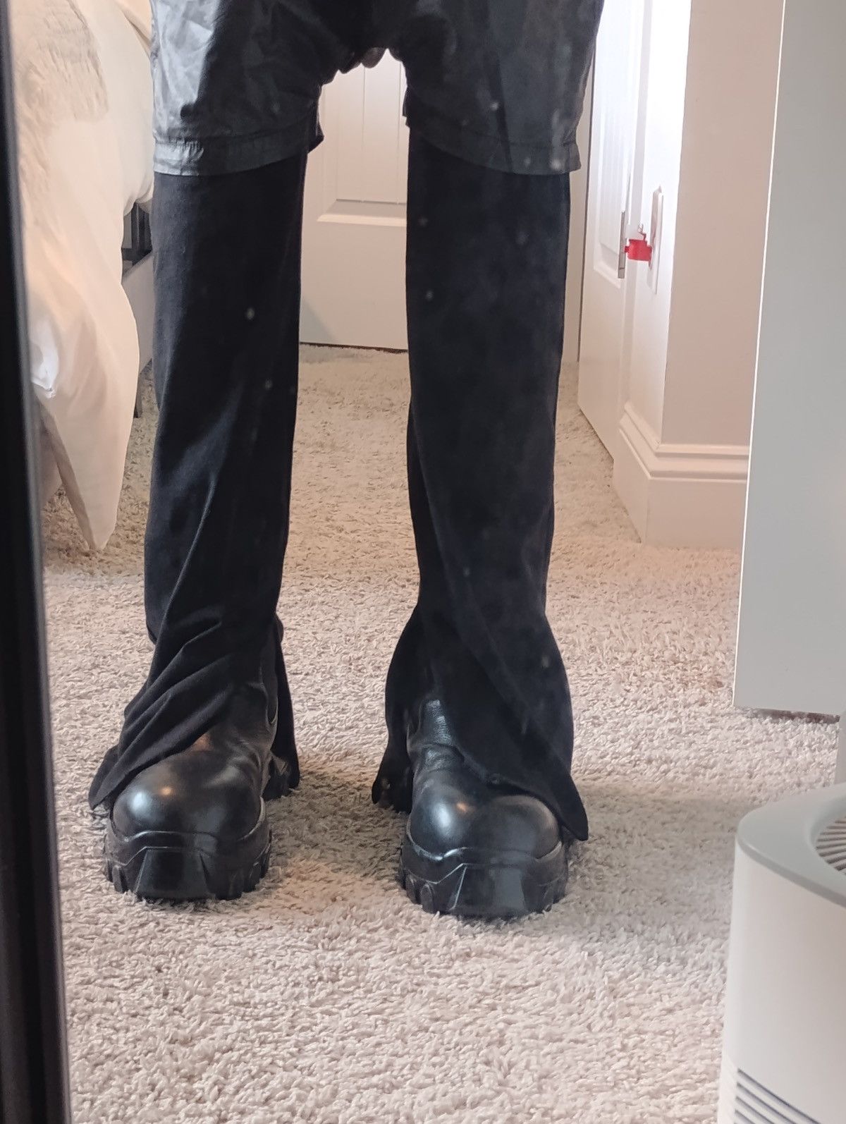 Other Custom Flared Rick Owens Style Carmen Leggings Size US 30 / EU 46 - 11 Thumbnail