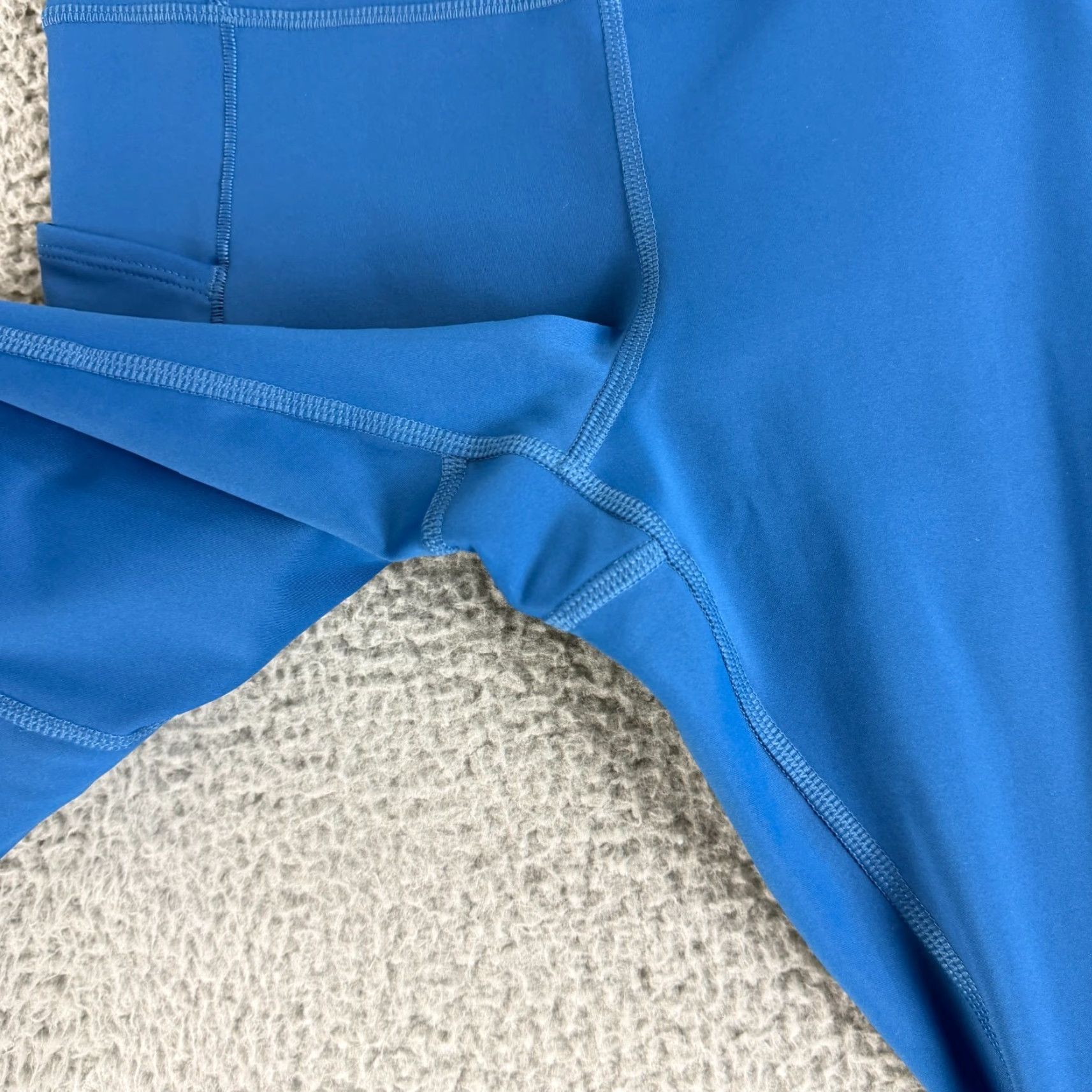 Brooks Brooks Method 3/4 Crop Leggings Womens Medium Blue Pull On Running Sports Gym Size 32" / US 10 / IT 46 - 3 Thumbnail