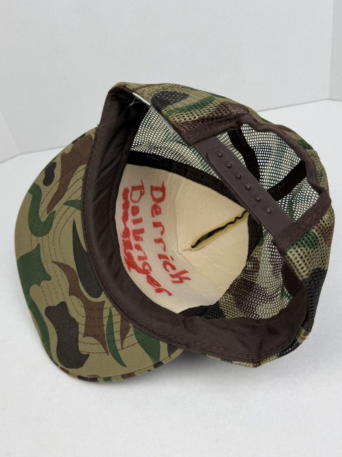 Other Vintage Pittsburgh Rental Center Camo Trucker Snapback Hat Size ONE SIZE - 5 Thumbnail