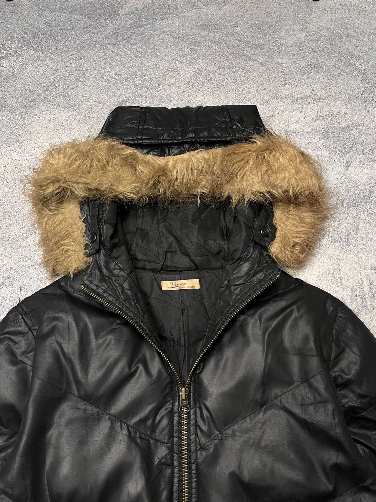 Japanese Brand Racoon Fur Puffer Jacket LGB Style Size US M / EU 48-50 / 2 - 7 Thumbnail