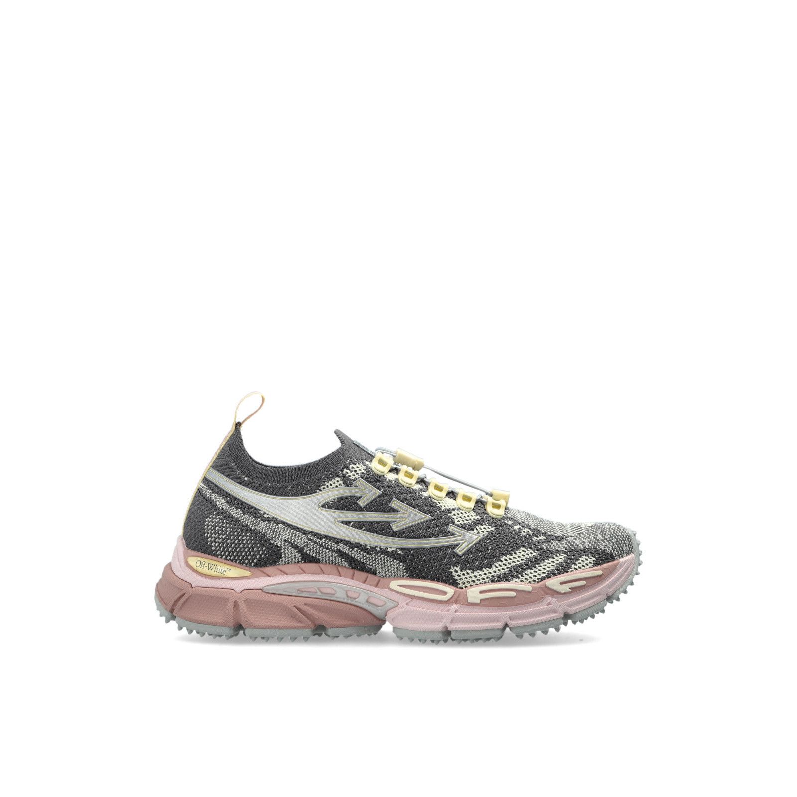 Off-White OFF-WHITE Be Right Back Gray/Pink Sneakers New & Authentic Size US 10 / IT 40 - 1 Thumbnail