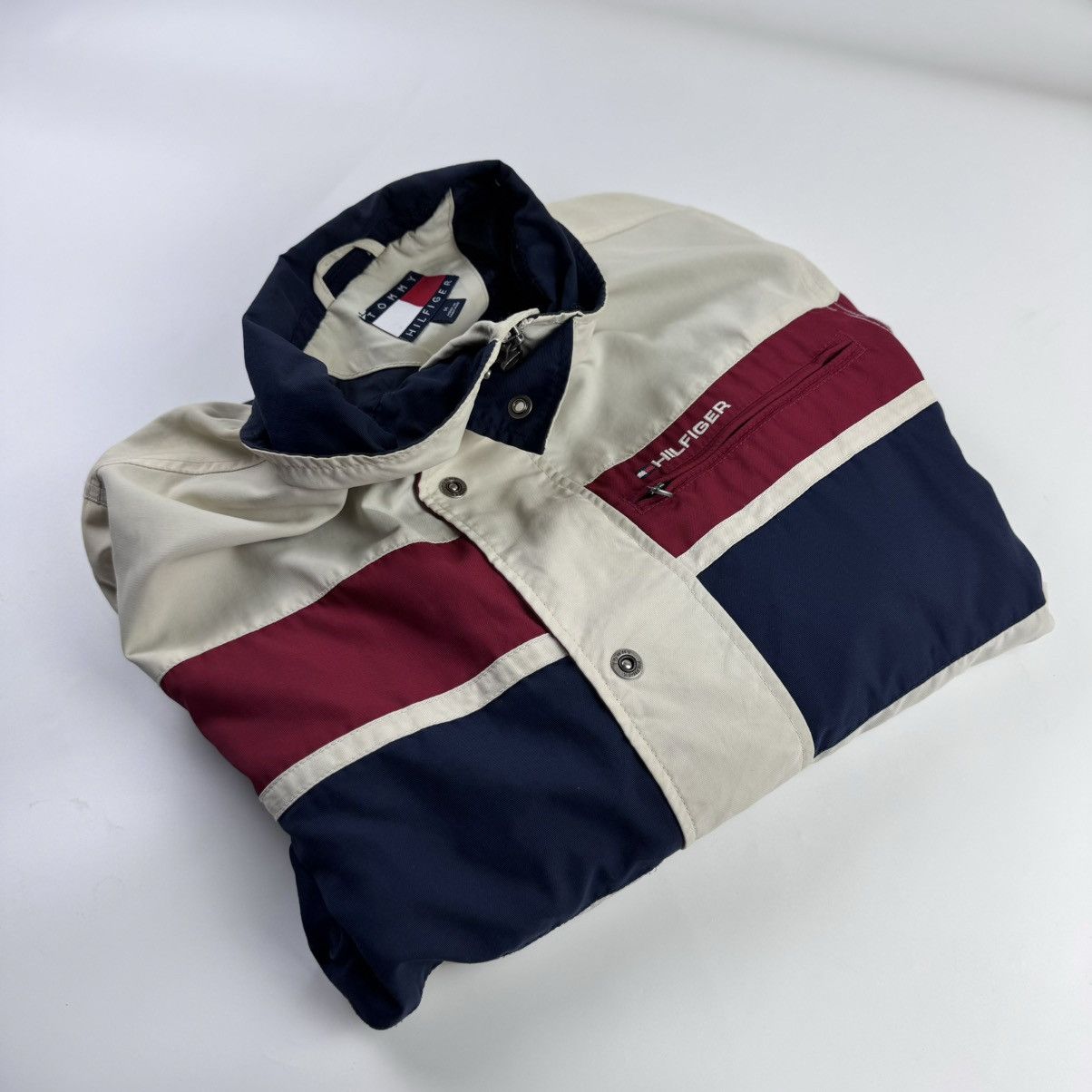 Tommy Hilfiger × Vintage VINTAGE 90’s TOMMY HILFIGER Size US M / EU 48-50 / 2 - 9 Thumbnail