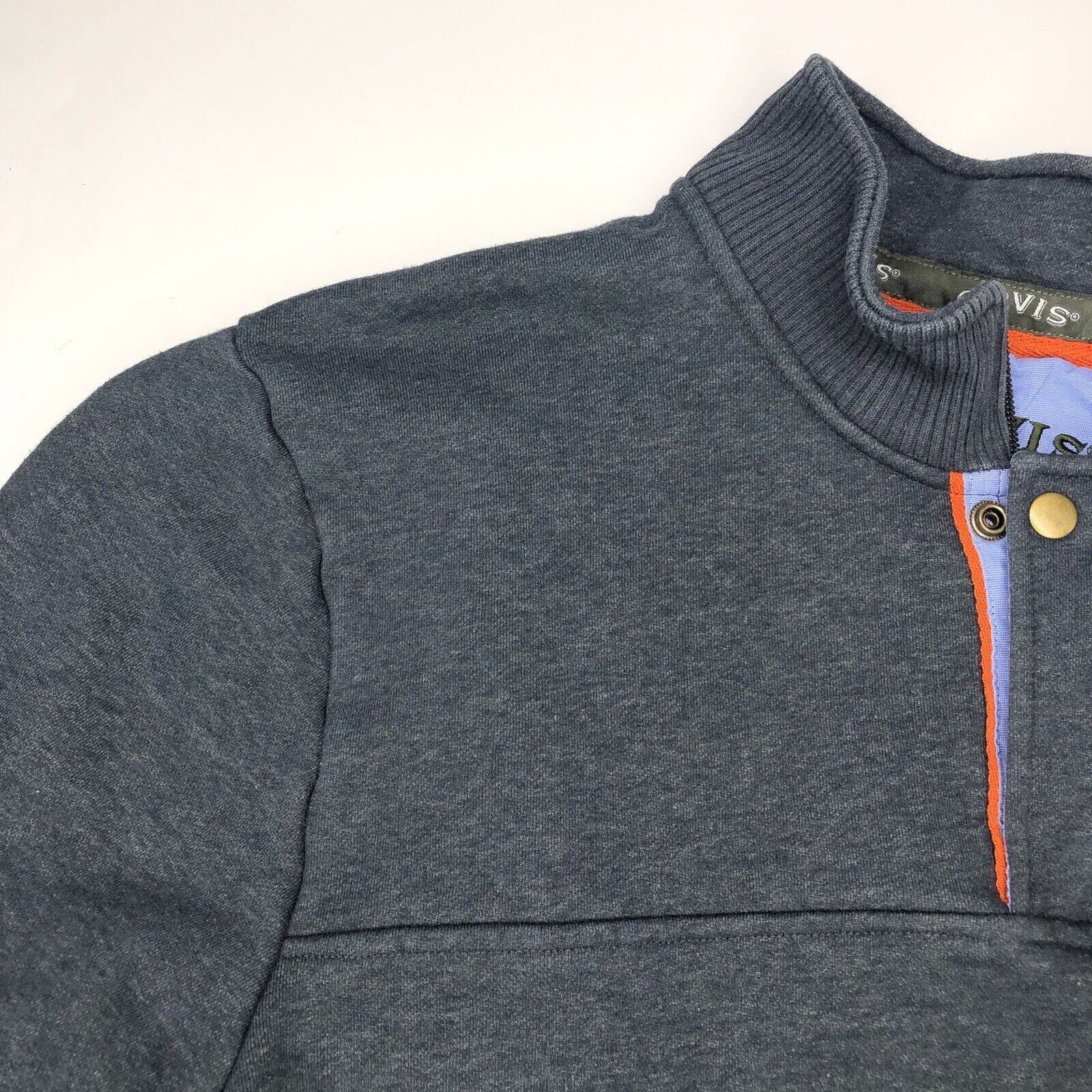 Orvis Orvis Sweatshirt Mens XXL Gray Fleece 1/4 Zip Pullover Size US XXL / EU 58 / 5 - 3 Thumbnail