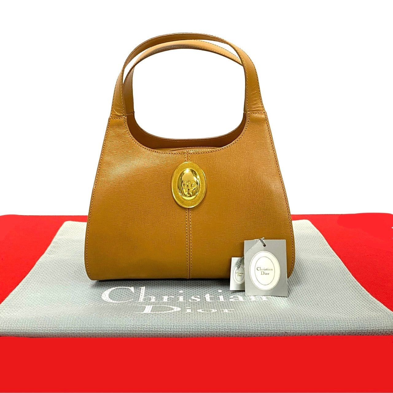 Dior Dior Handbag Brown Leather Size ONE SIZE - 1 Thumbnail