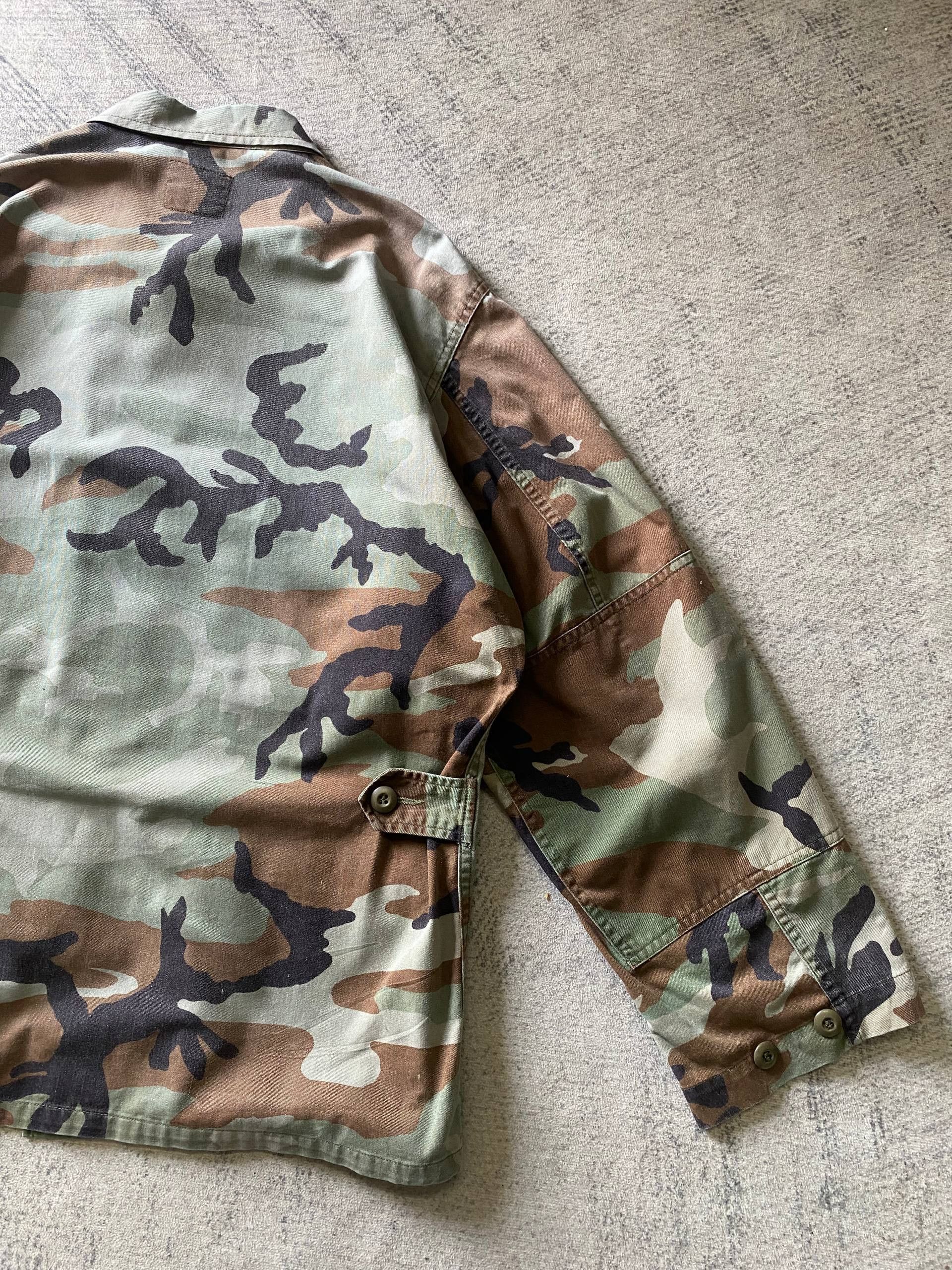 WARCHIVE Vintage US Army M81 BDU Woodland Camouflage Combat Jacket Size US M / EU 48-50 / 2 - 6 Thumbnail