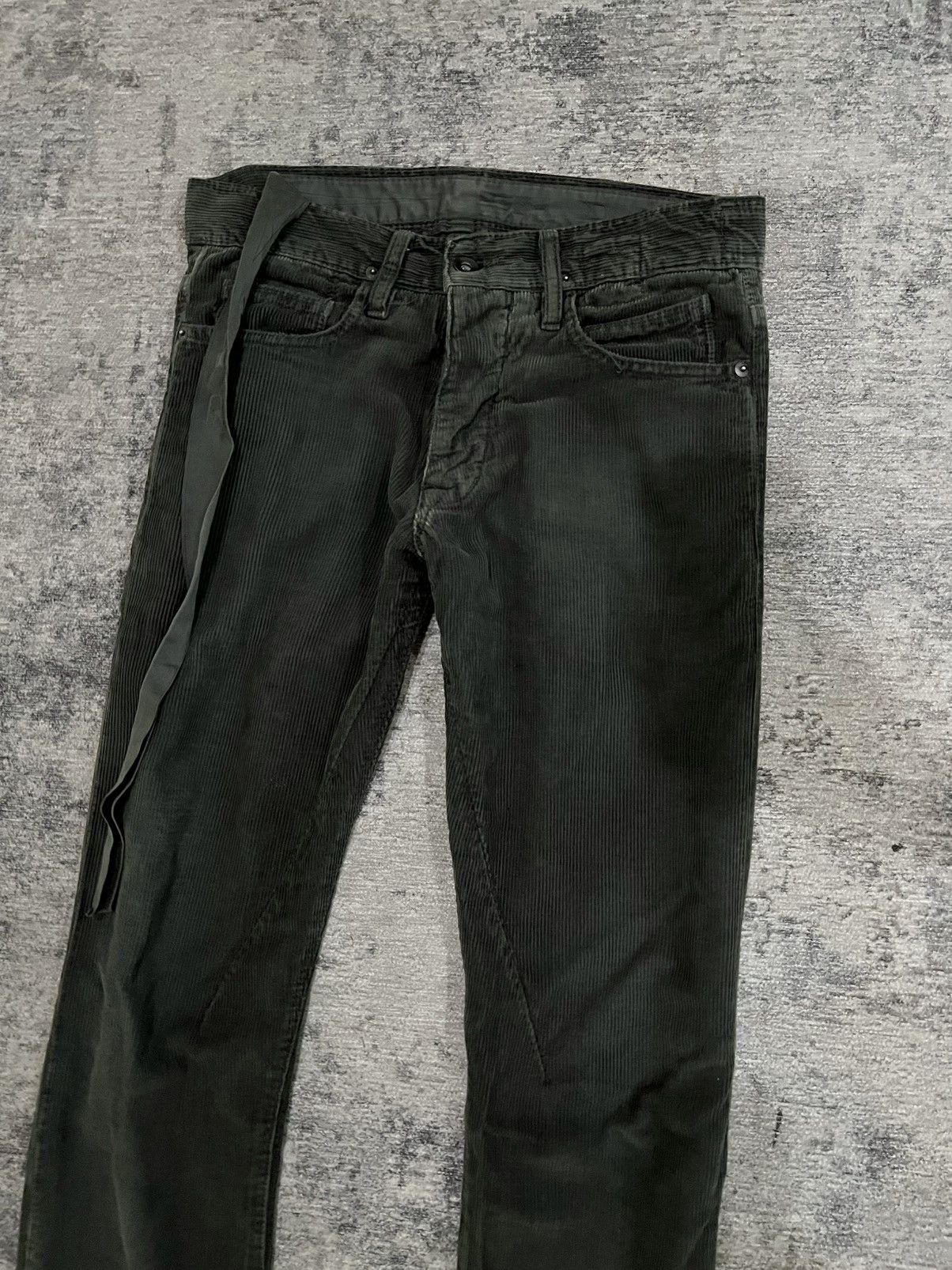 Rick Owens Rick owens olmar&mirta corduroy detroits Size US 29 - 2 Thumbnail