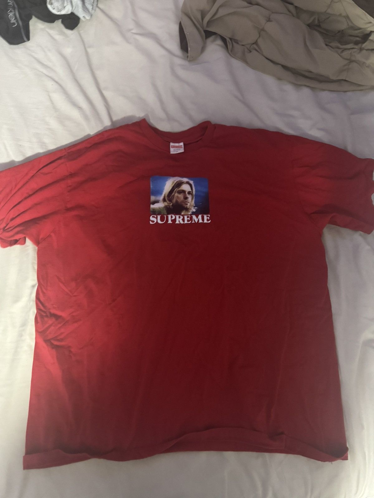 Supreme supreme ss23 kurt cobain t shirt Size US XL / EU 56 / 4 - 1 Thumbnail