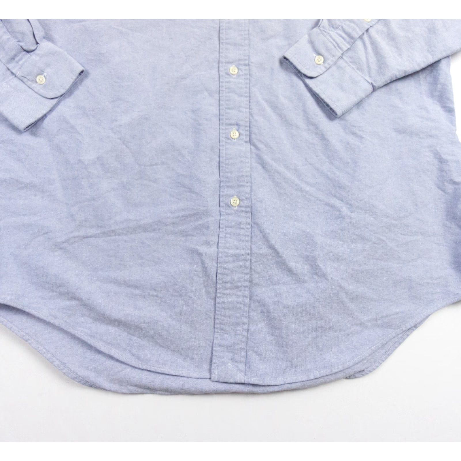 Ralph Lauren Ralph Lauren Men's Oxford Button-Up Shirt Size 16 Blue Long Sleeve Preppy Size US L / EU 52-54 / 3 - 4 Thumbnail