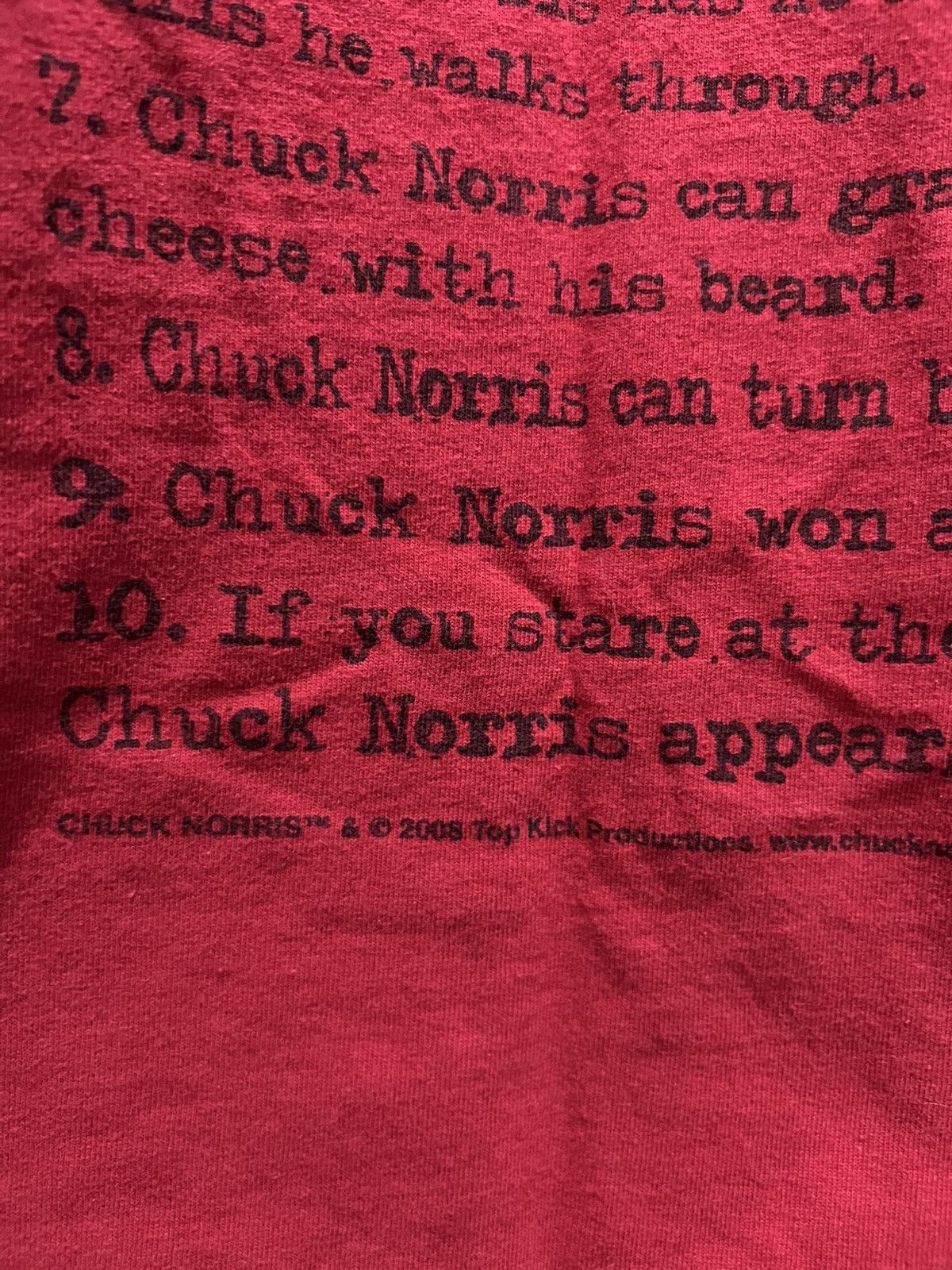 Other Vintage 00s Chuck Norris 10 T-shirt Size US L / EU 52-54 / 3 - 2 Thumbnail