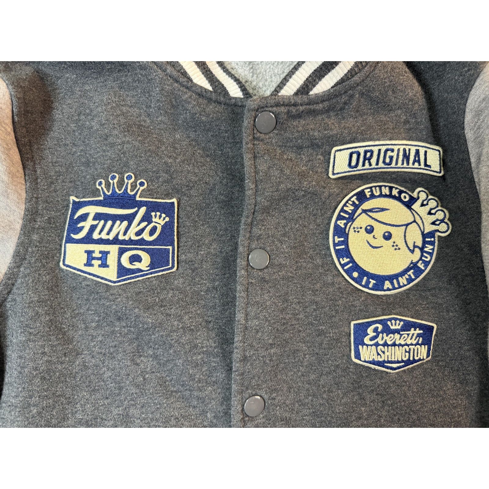 & Other Stories Funko HQ Varsity Jacket S Snap Button Everett WA Collectible Size US S / EU 44-46 / 1 - 2 Thumbnail