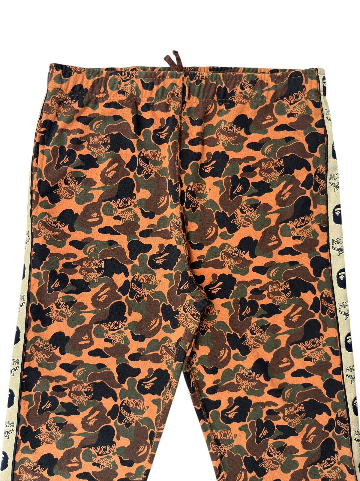Bape × MCM BAPE x MCM Camo Track Sweatpants Size US 34 / EU 50 - 5 Thumbnail