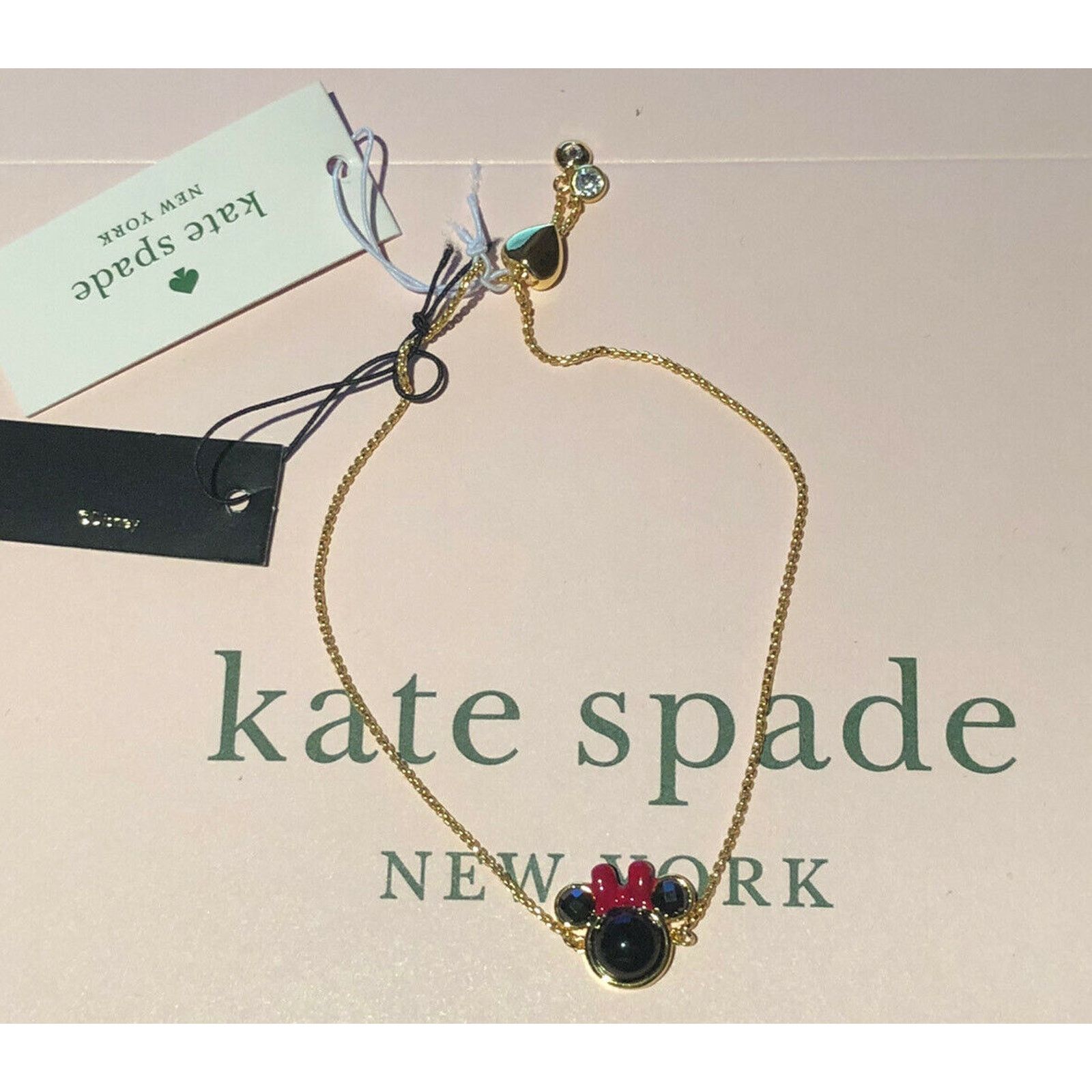 Kate Spade Kate Spade Disney Minnie Mouse Face charm Slider Bracelet Size ONE SIZE - 2 Thumbnail