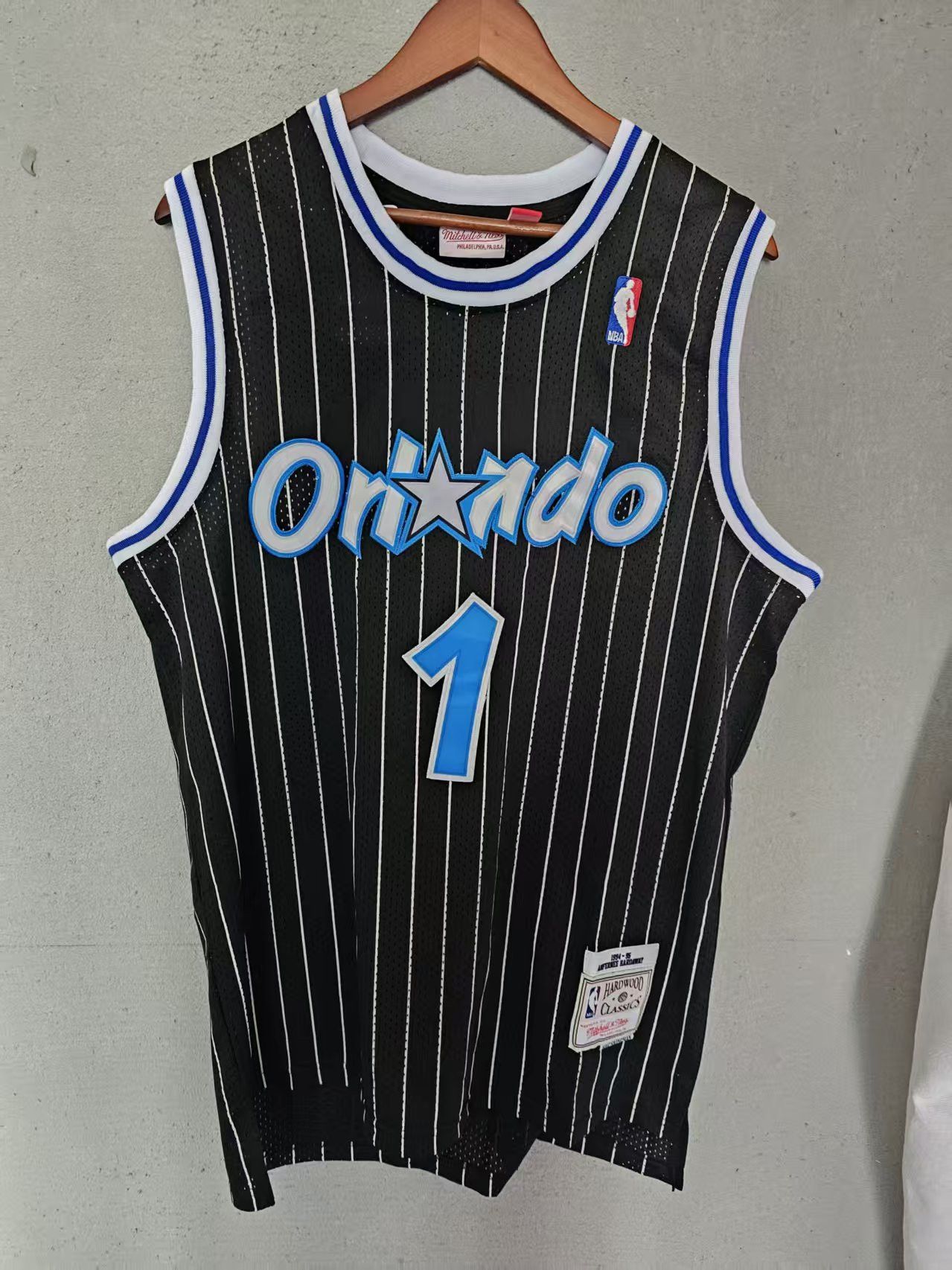 NBA Orlando Magic #1 Hardaway Jersey Small Size US S / EU 44-46 / 1 - 2 Thumbnail