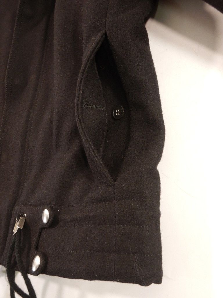 Dior × Kris Van Assche Dior Homme AW08 Black Wool Military Jacket Size US S / EU 44-46 / 1 - 9 Thumbnail