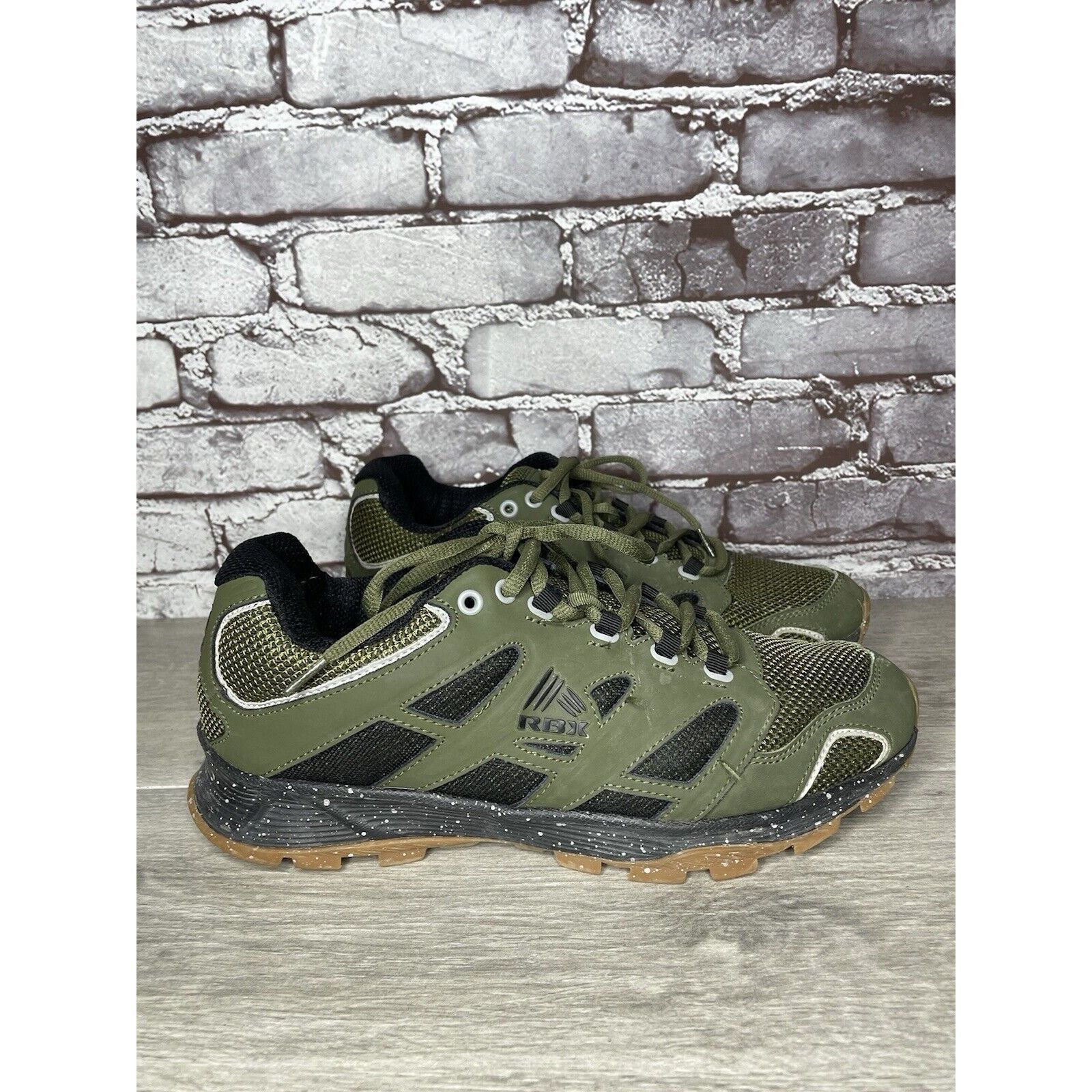 Other RBX Durango 3 Green & Black Athletic Trail Lace Running Shoe Size US 10 / EU 43 - 17 Thumbnail