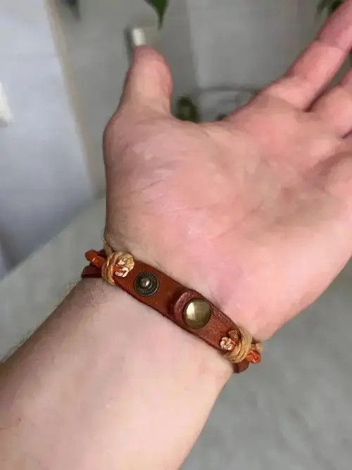 Jewelry Vintage Japanese style futuristic Watch Brown amulet 🗼 Size ONE SIZE - 4 Thumbnail