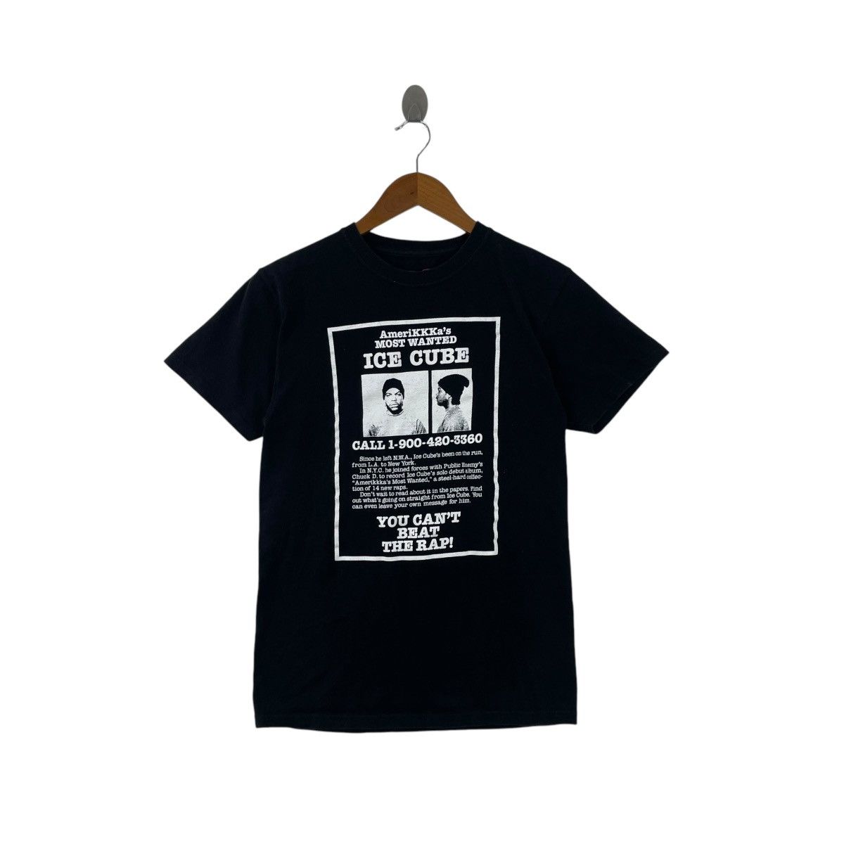 Rap Tees America Most Wanted Ice Cube Hip Hop Rap Tee Shirt Size US M / EU 48-50 / 2 - 1 Thumbnail