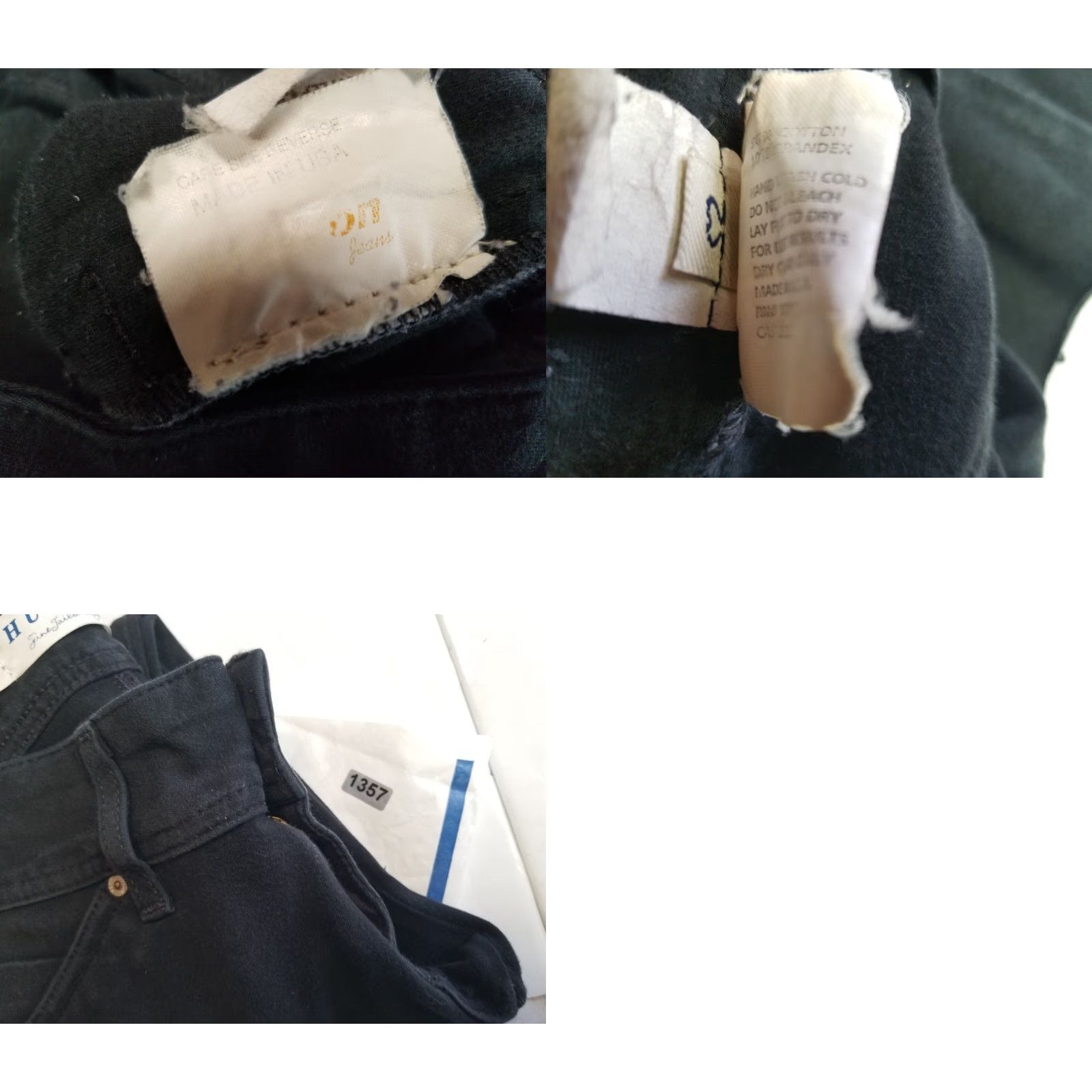 Hudson **Hudson Slim Distressed Black Women's Jeggings Size 25** User: **VINTAGE Hudson Slim Distressed Black Women's Jeggings Size 25** Size 42" / US 20 - 9 Thumbnail