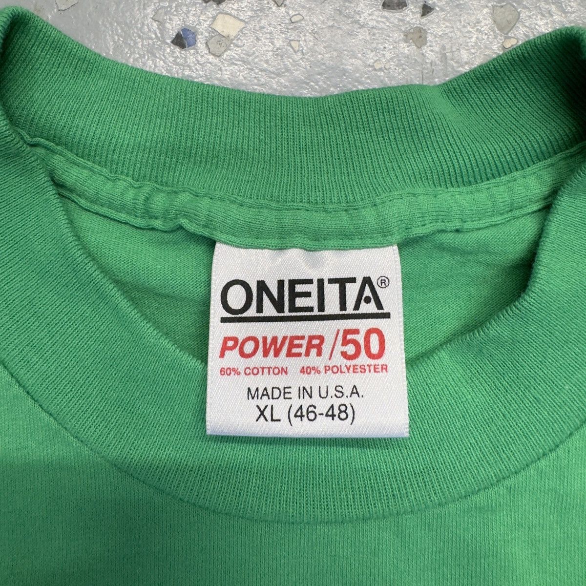 Vintage Vintage 90s Oneita Youth Field Hockey Graphic Shirt XL USA Size US XL / EU 56 / 4 - 7 Thumbnail