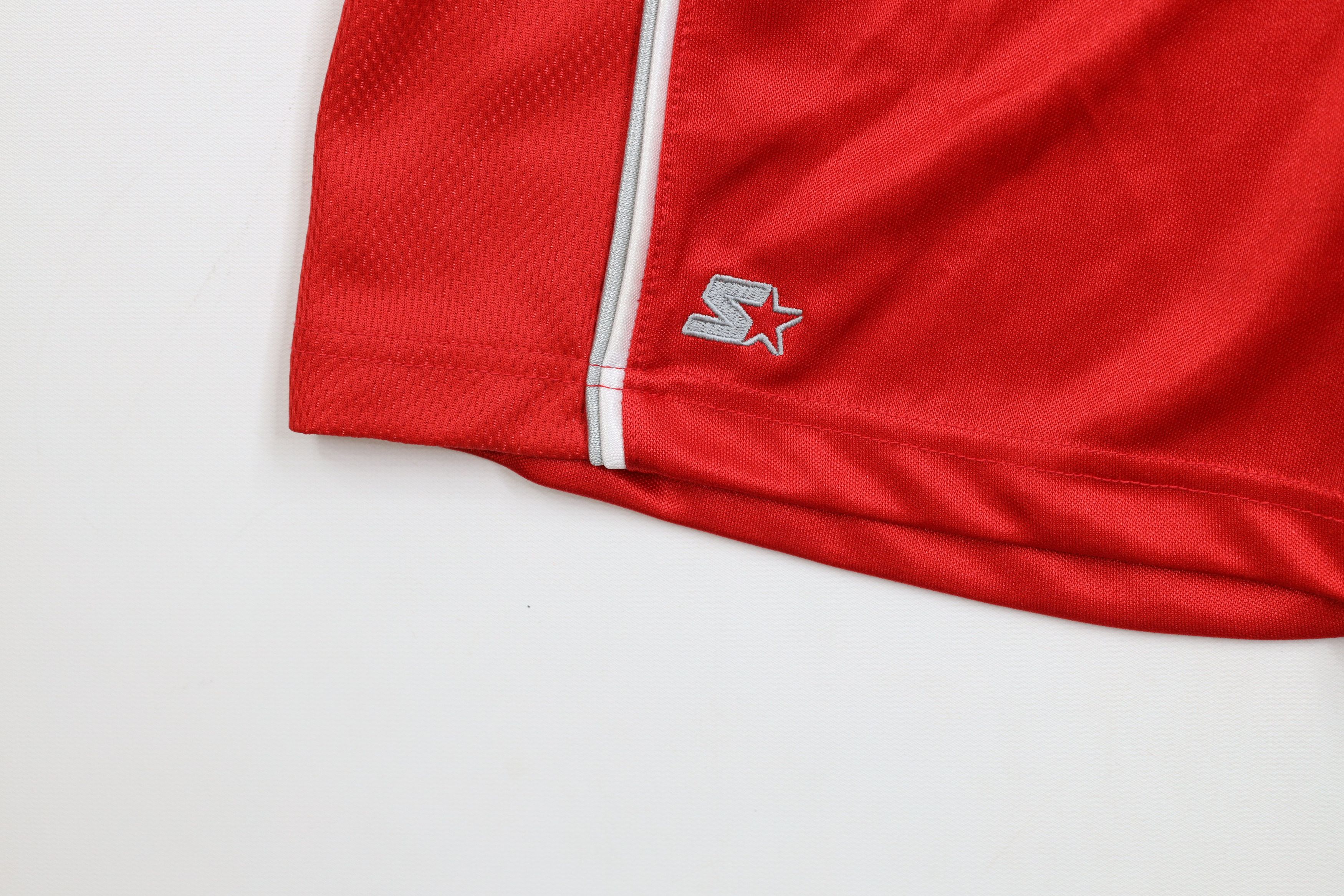 Starter × Vintage Vintage Starter Ohio State University Basketball Shorts Red Size US 30 / EU 46 - 6 Thumbnail