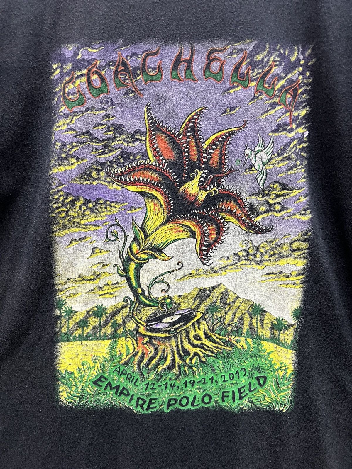 Band Tees Rare Coachella Fest Music Tees / Blur / Rhcp Band Tees Size US M / EU 48-50 / 2 - 2 Thumbnail