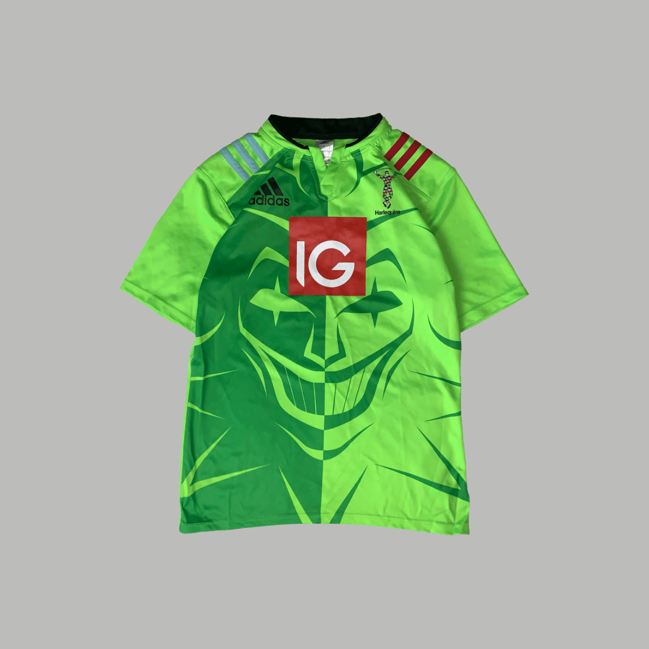 Adidas CRAZY ADIDAS OVERPRINTED JERSEY BLOCKCORE HARLEQUINS SHIRT Size US L / EU 52-54 / 3 - 1 Thumbnail