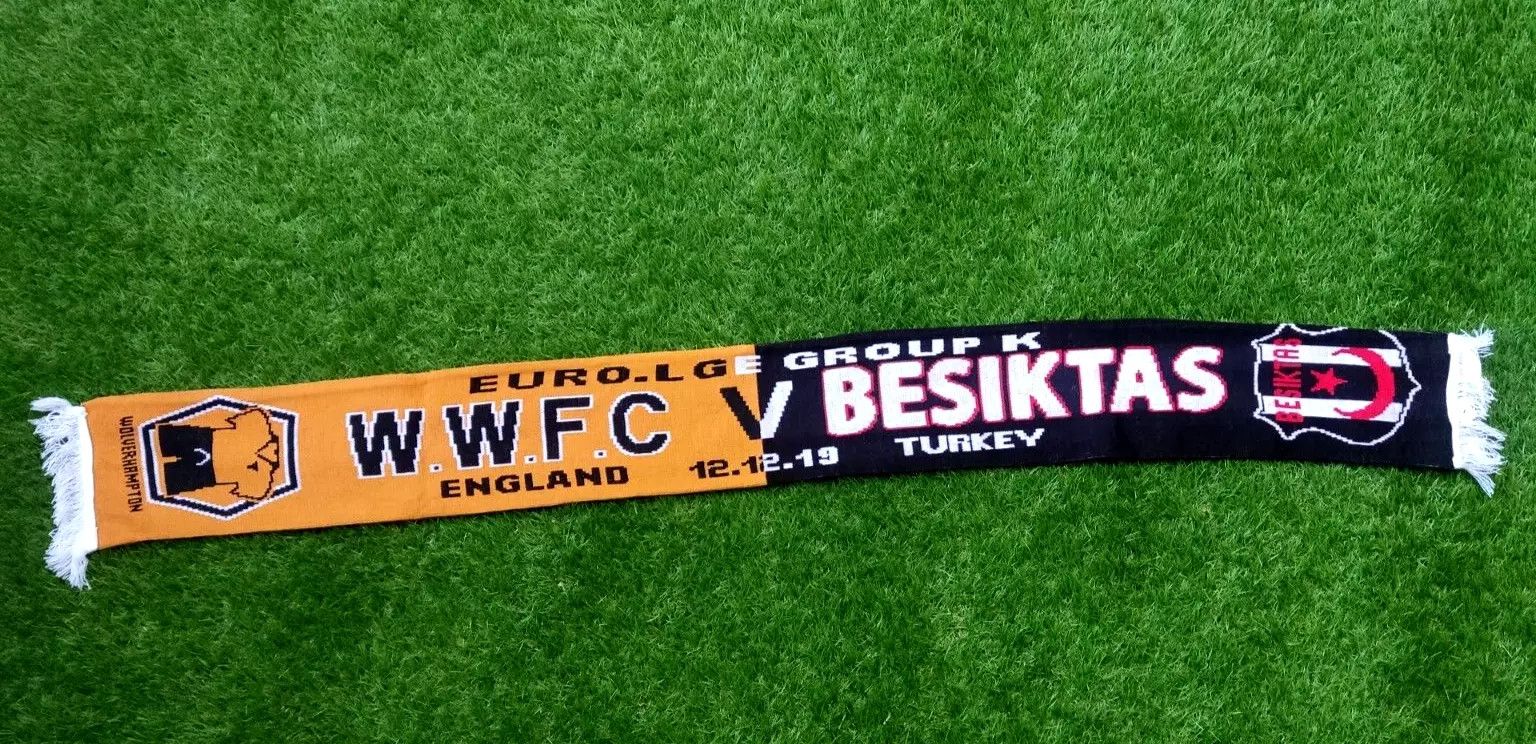 Other WOLVERHAMPTON WANDERERS BESIKTAS 2019 SCARF ONE SIZE Size ONE SIZE - 4 Thumbnail