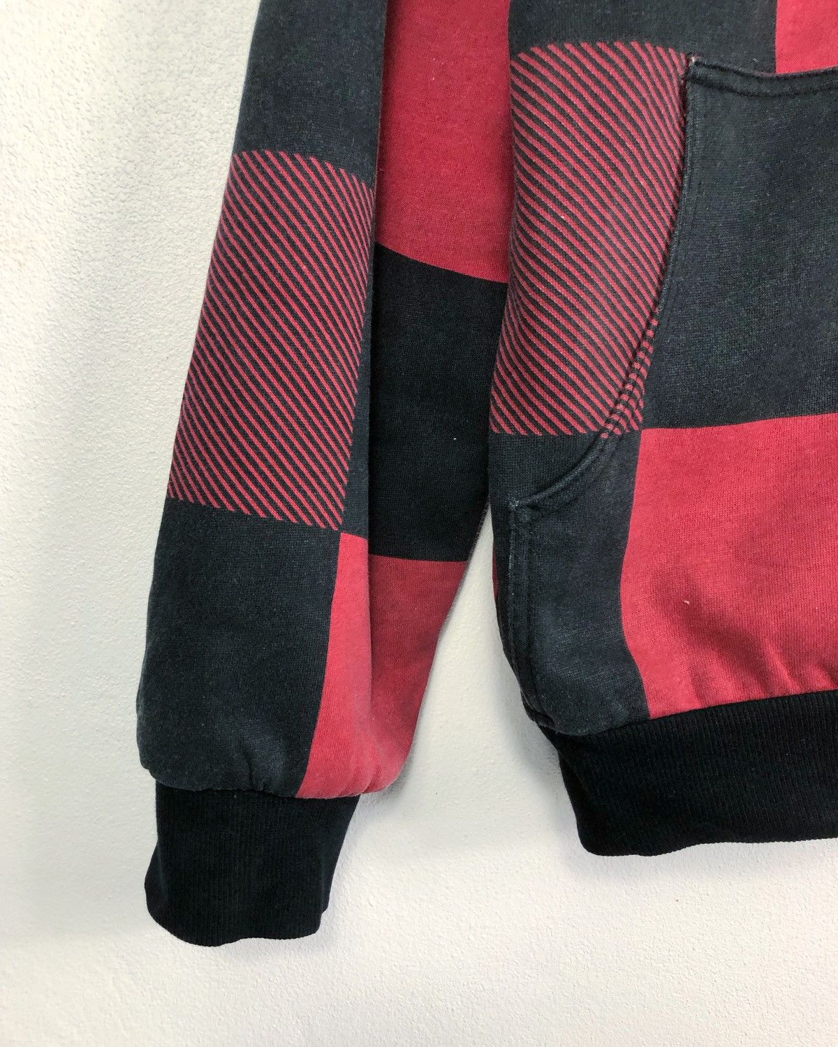 Burton × Vintage Rare Burton Snowboard Checkered Hoodie Size US S / EU 44-46 / 1 - 4 Thumbnail