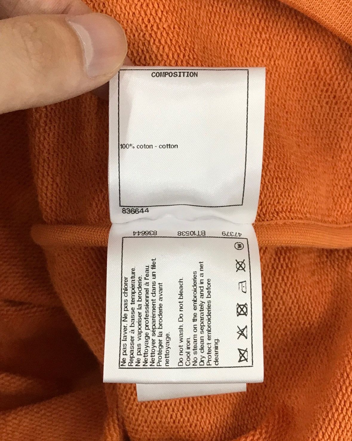 Chanel Chanel pharell hoodie orange Size US M / EU 48-50 / 2 - 6 Thumbnail